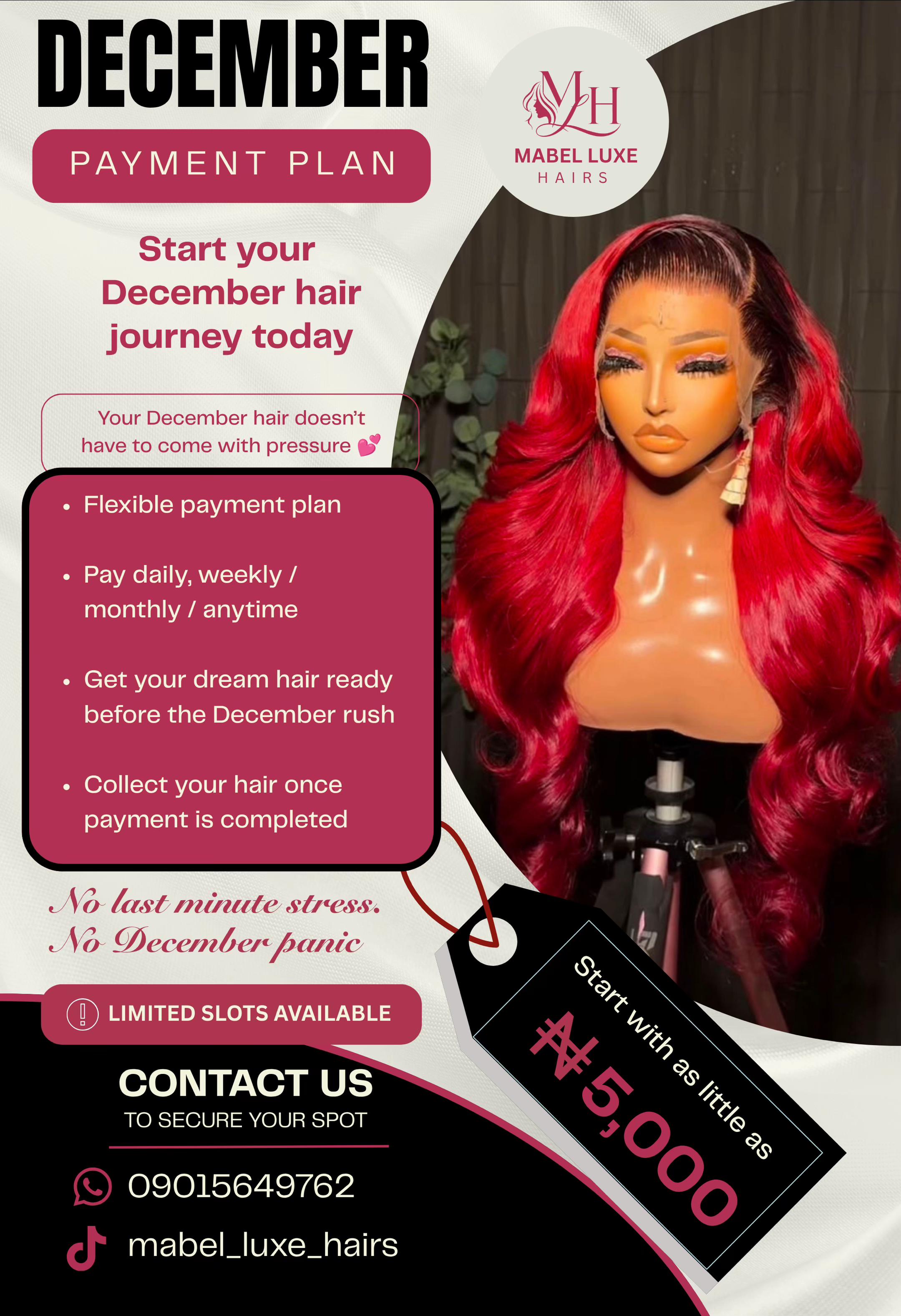 @Mabel Luxe Hairs