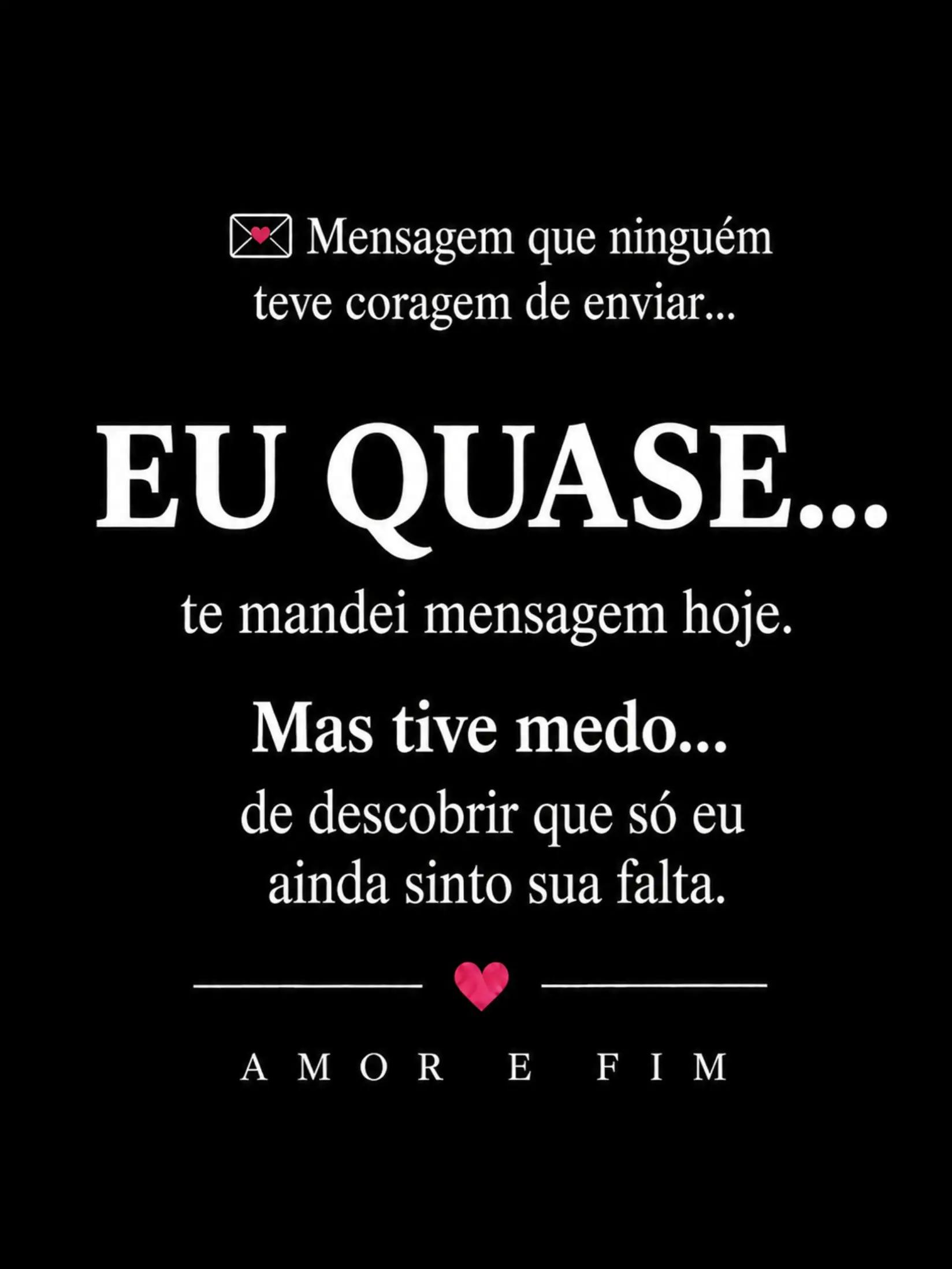 @AMOR E Fim