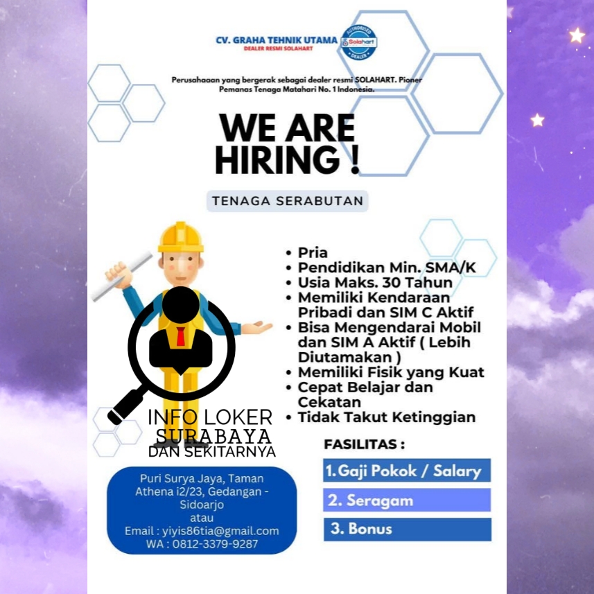@Info Loker Jawa Timur
