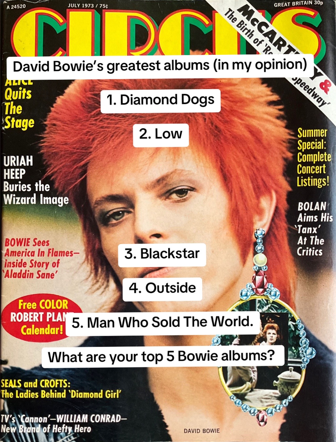 @DavidBowieGlamour Fan Account