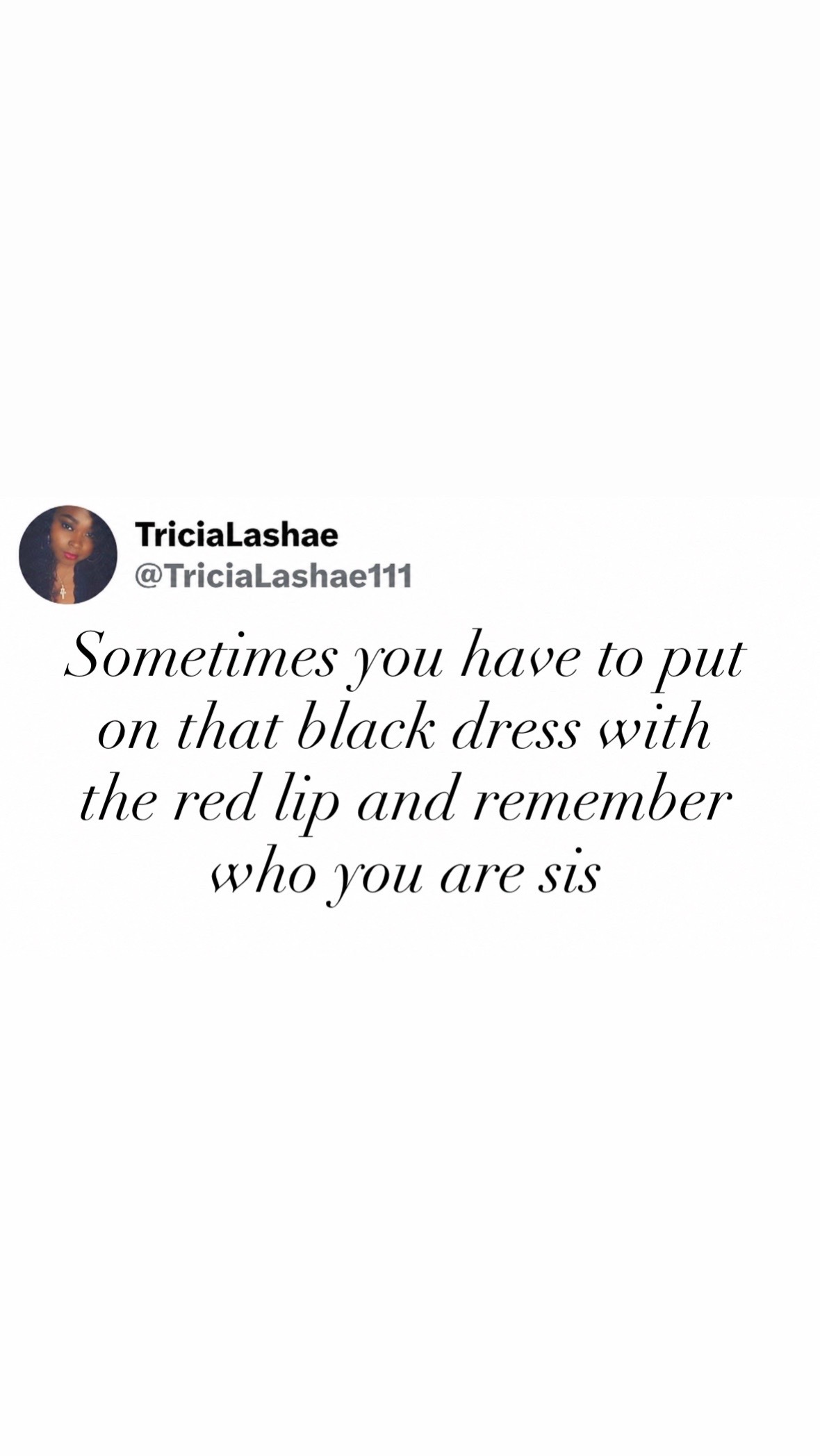 @TriciaLaShae