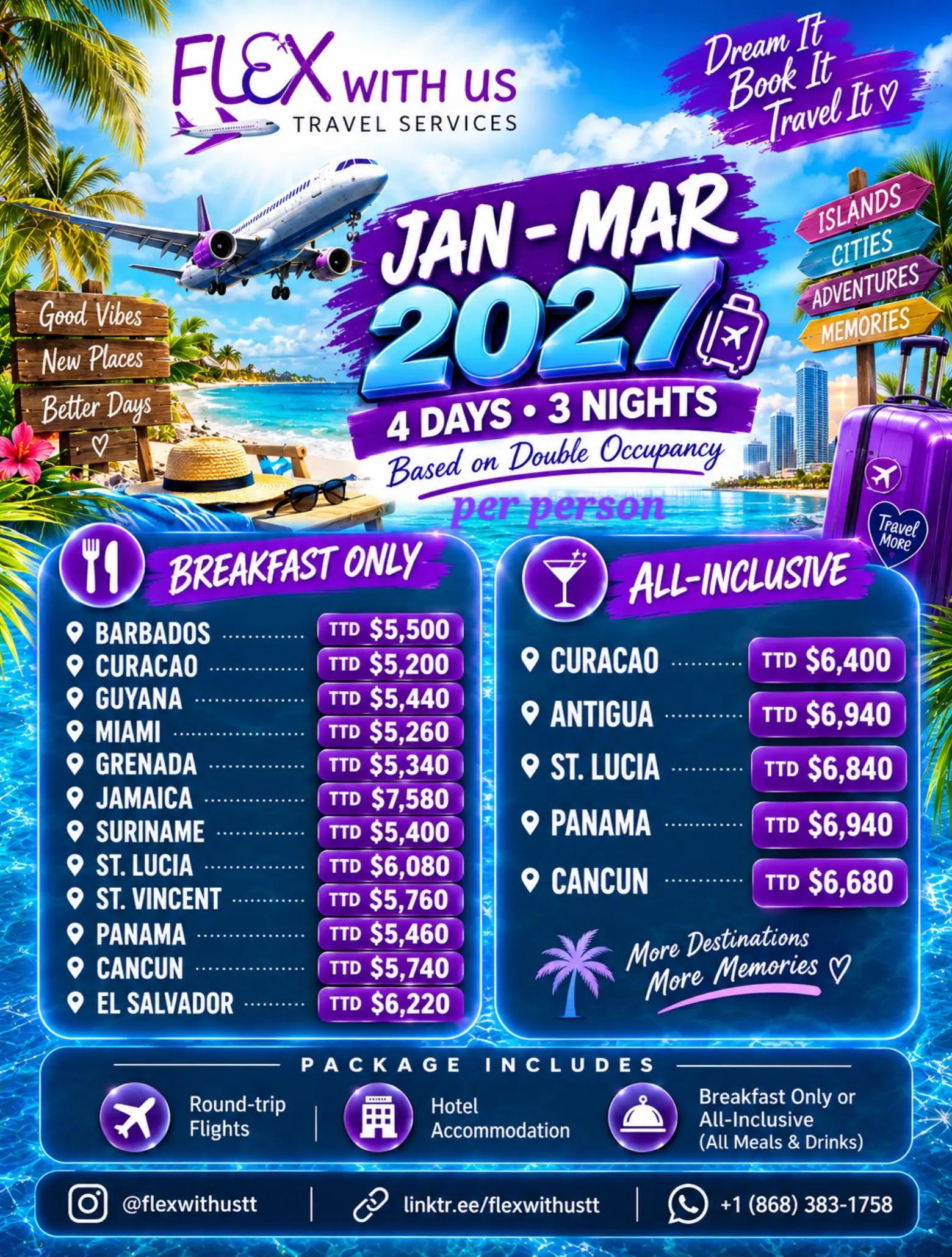 @Flex With Us Travel Services