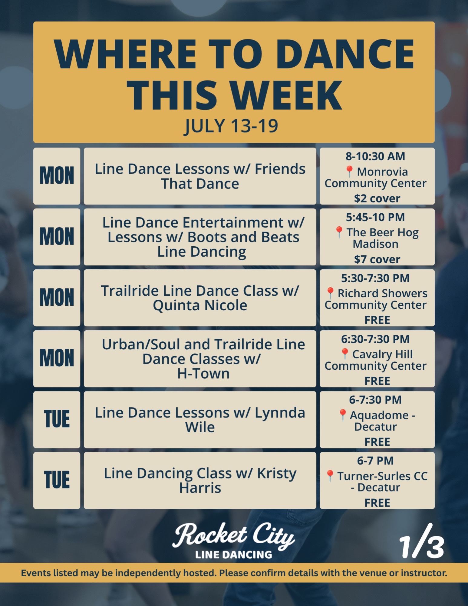 @Rocket City Line Dancing