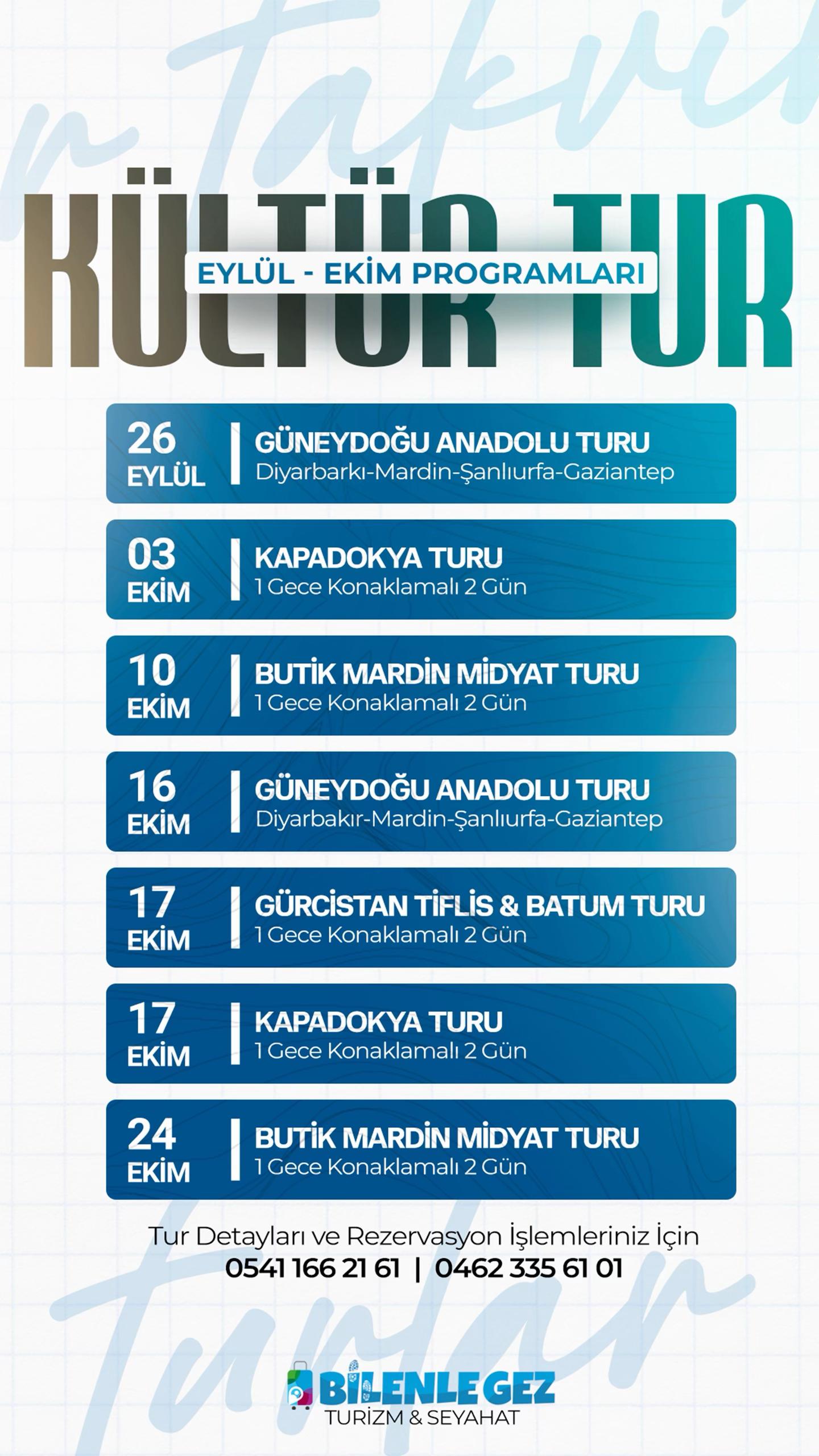 @Bilenlegez Turizm