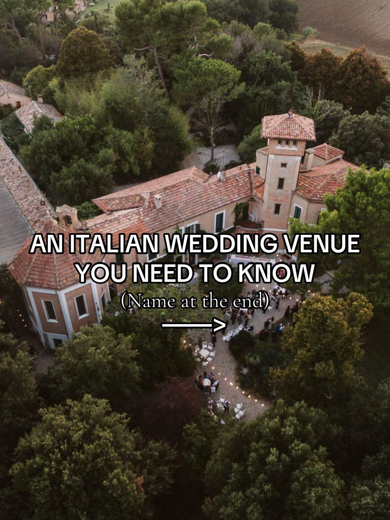 @La Lista: Italy Weddings 🇮🇹