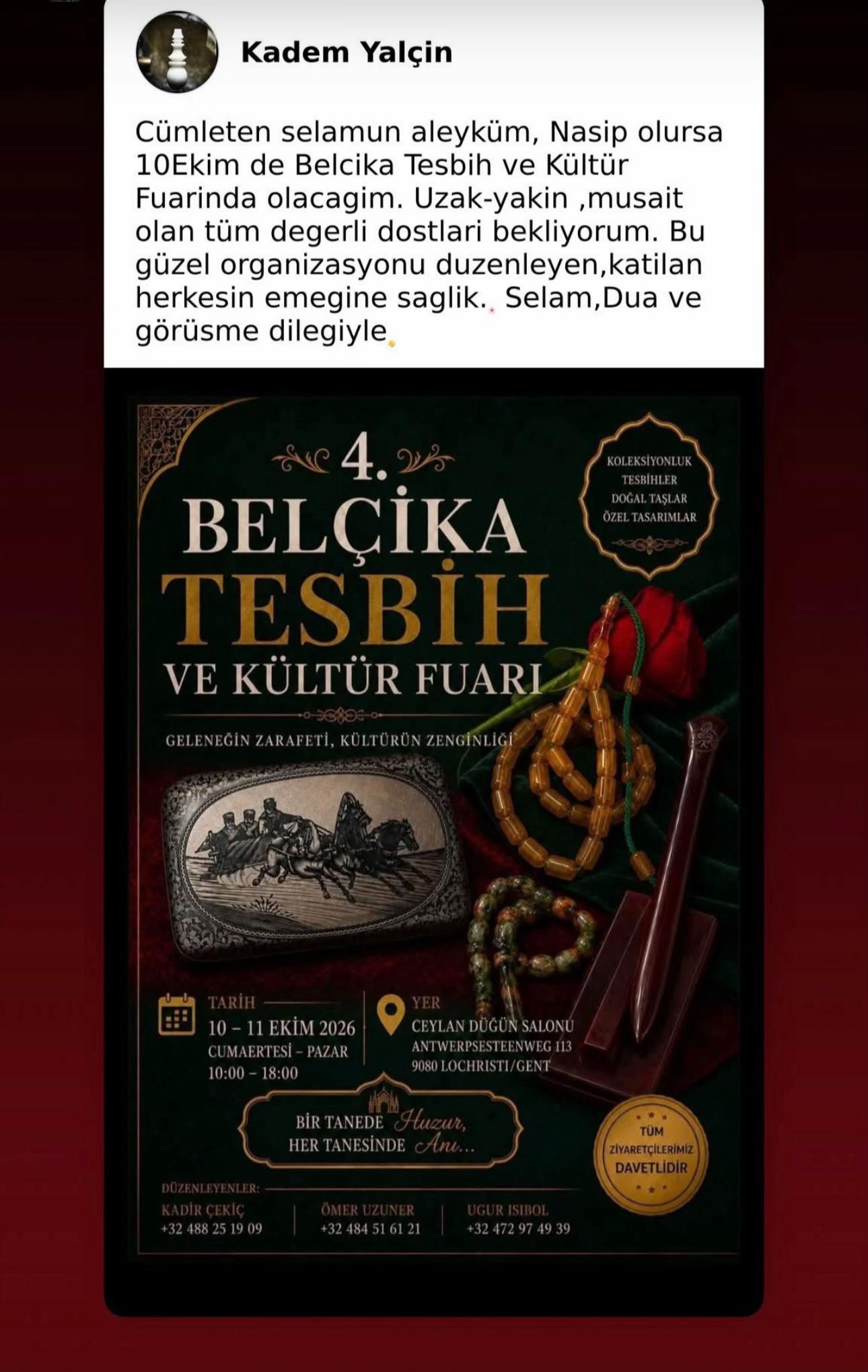 @Kadem Yal&ccedil;ın Tesbih Ustası