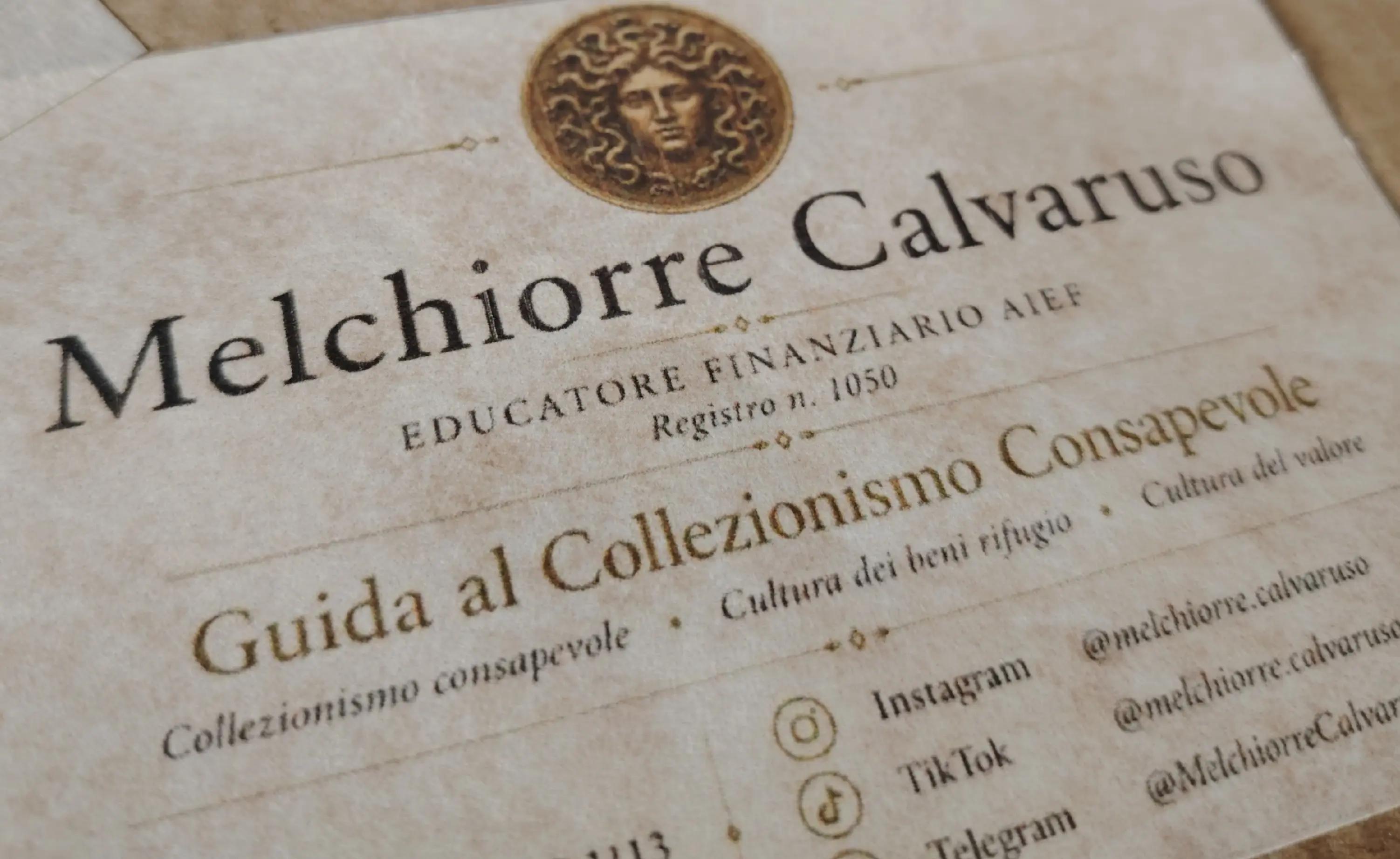 @Melchiorre Calvaruso