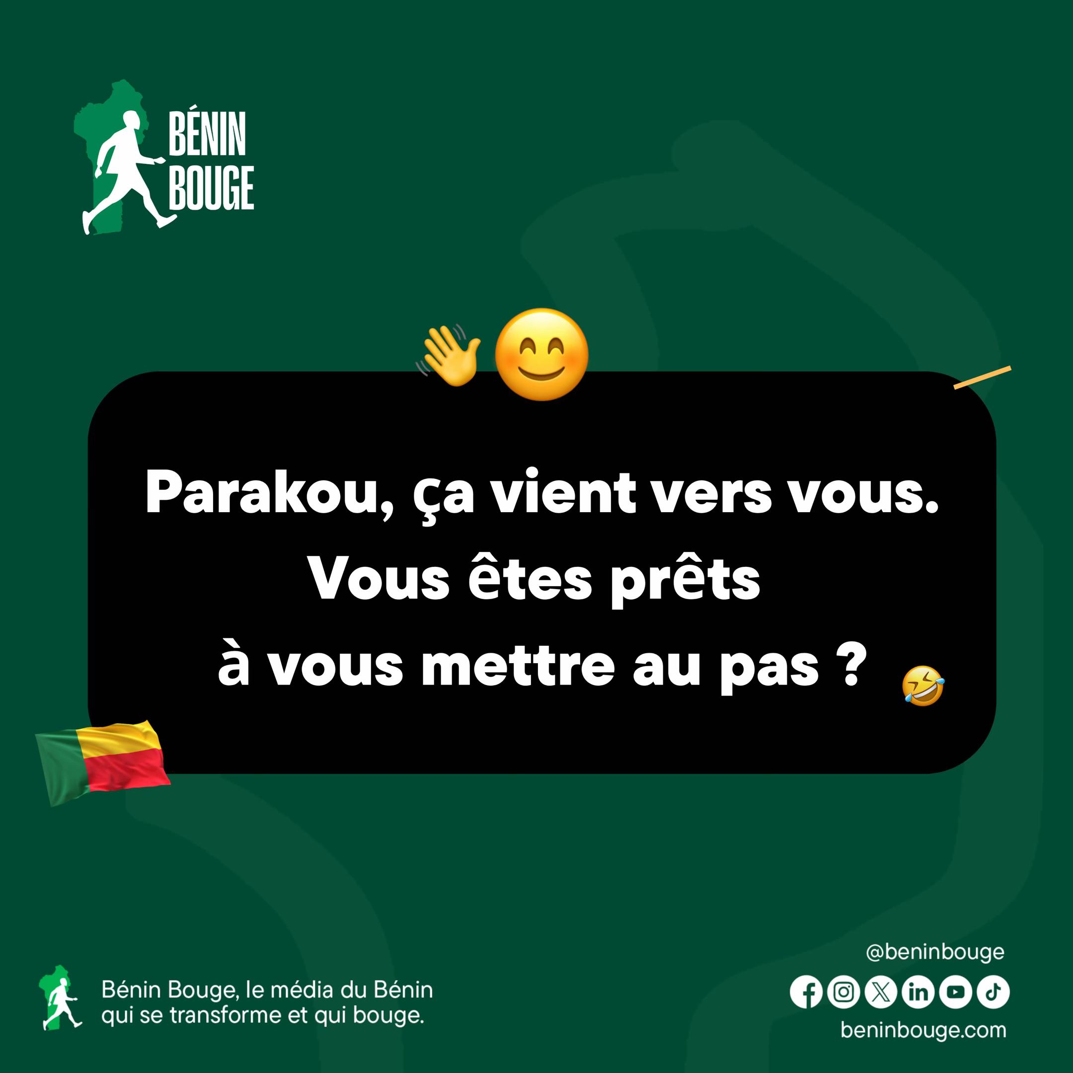 @Bénin Bouge ๐ง๐ฏ