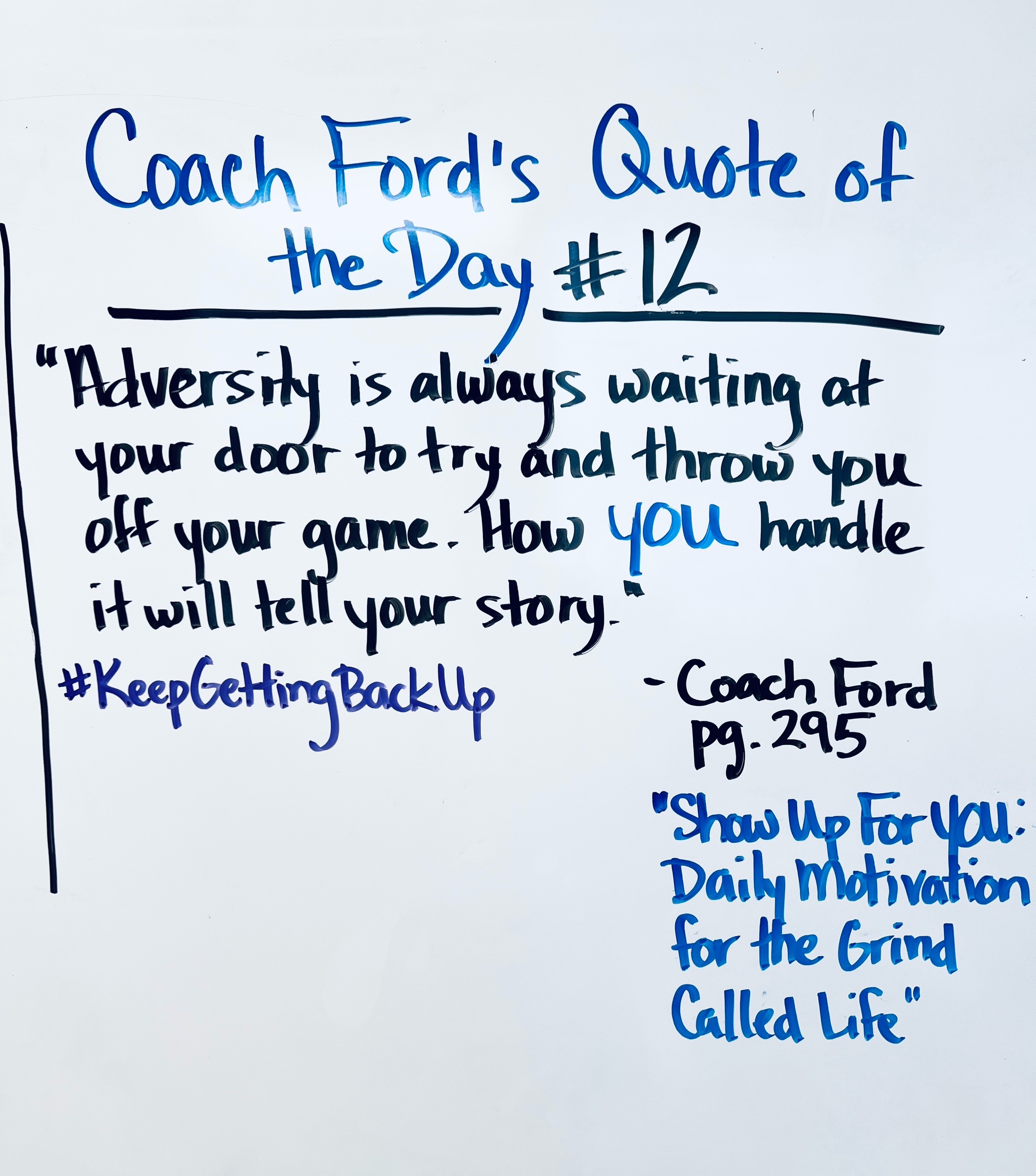 @Coach David Ford