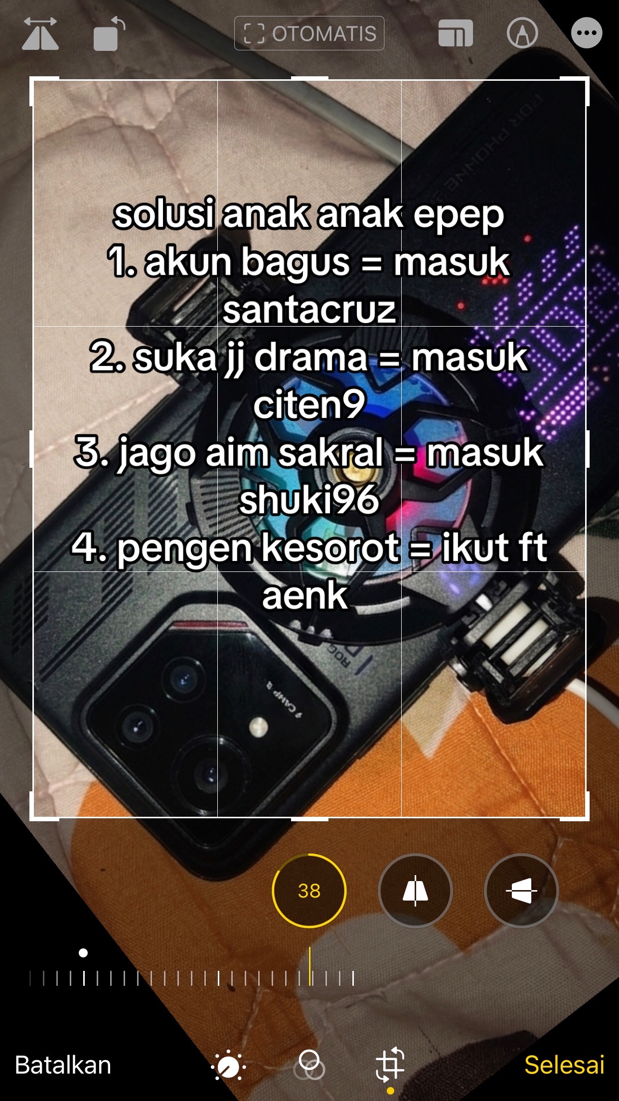 @someon hahaha