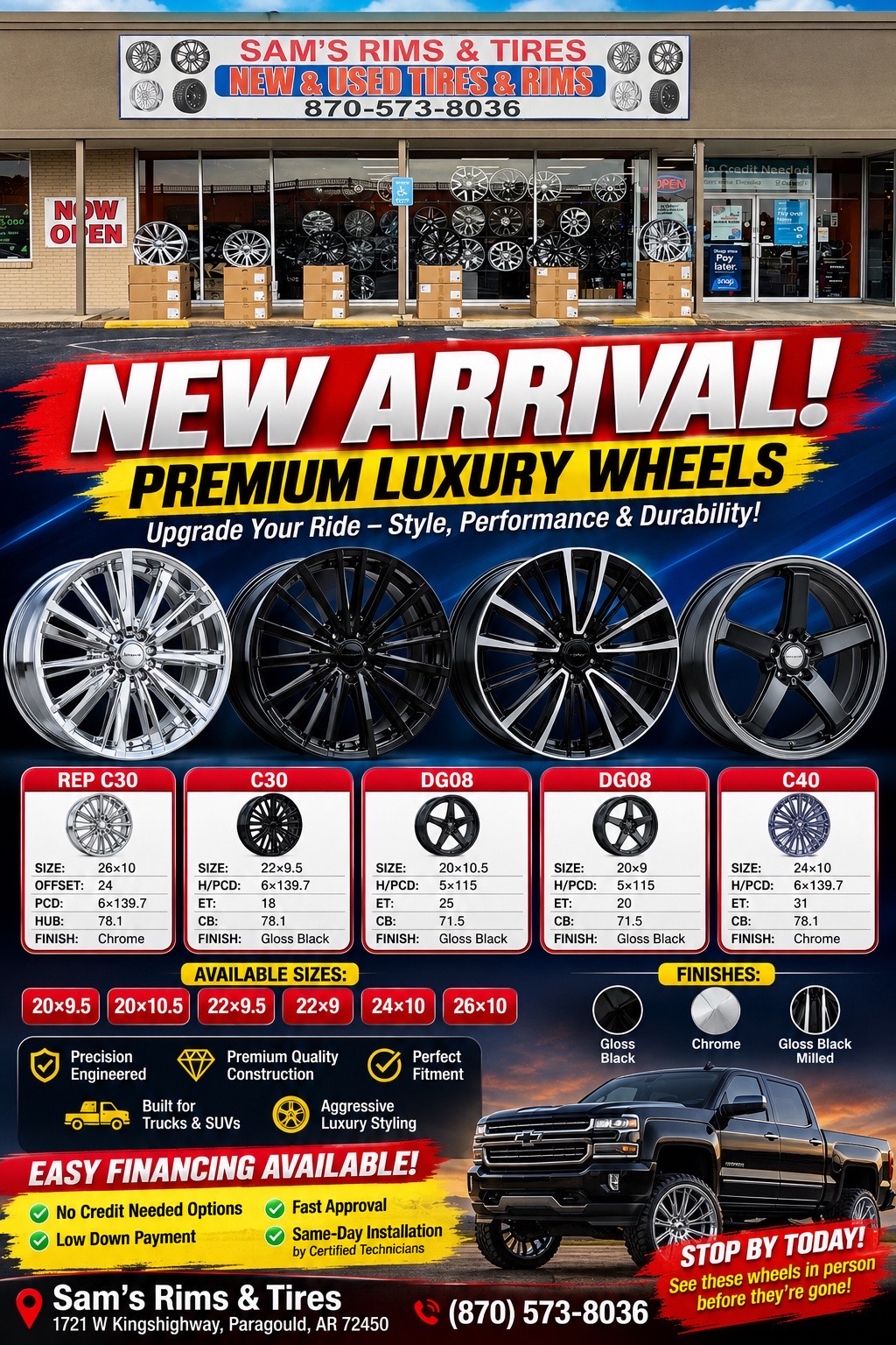 @Sam’s rims & tires