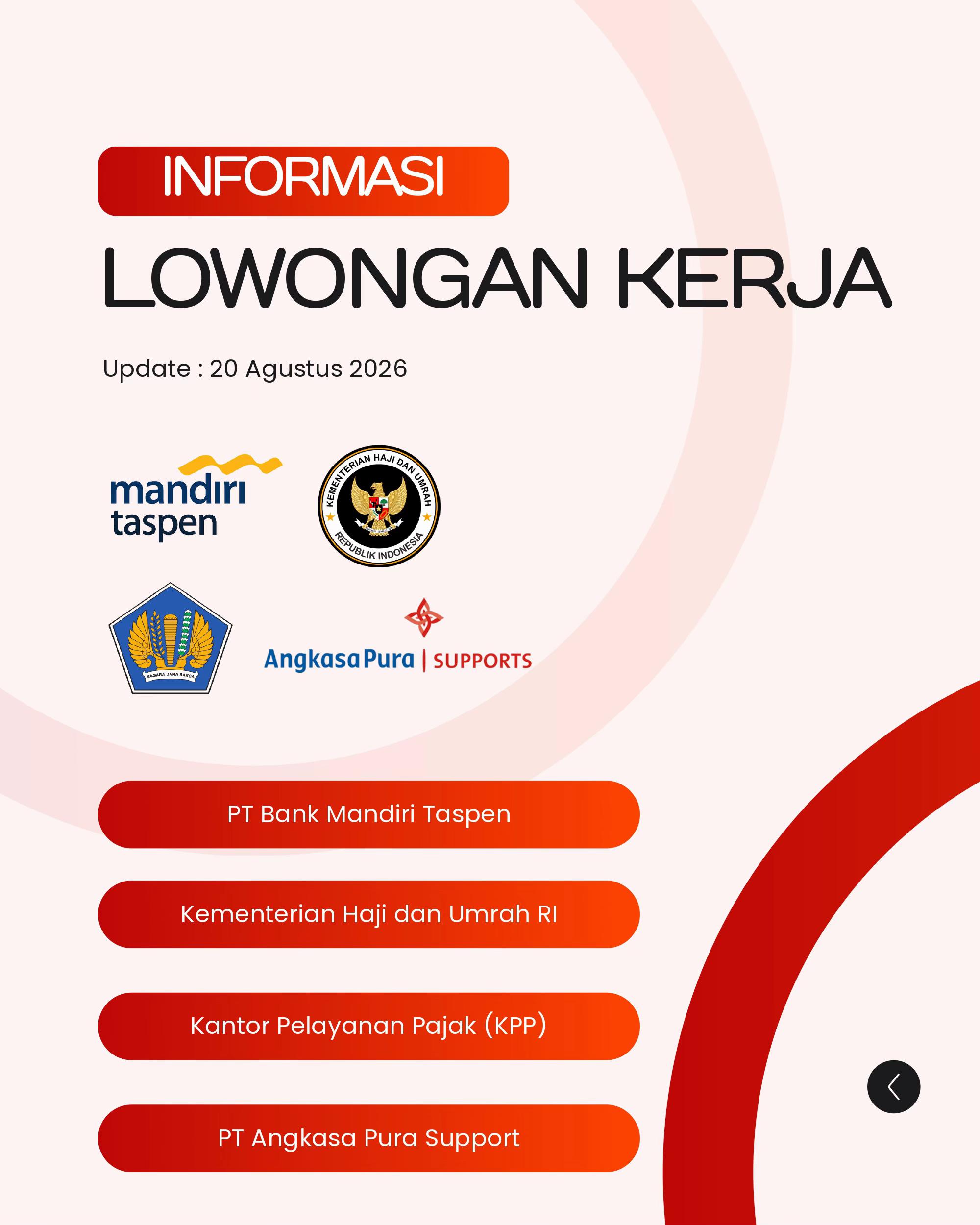 @LOWONGAN KERJA INDONESIA