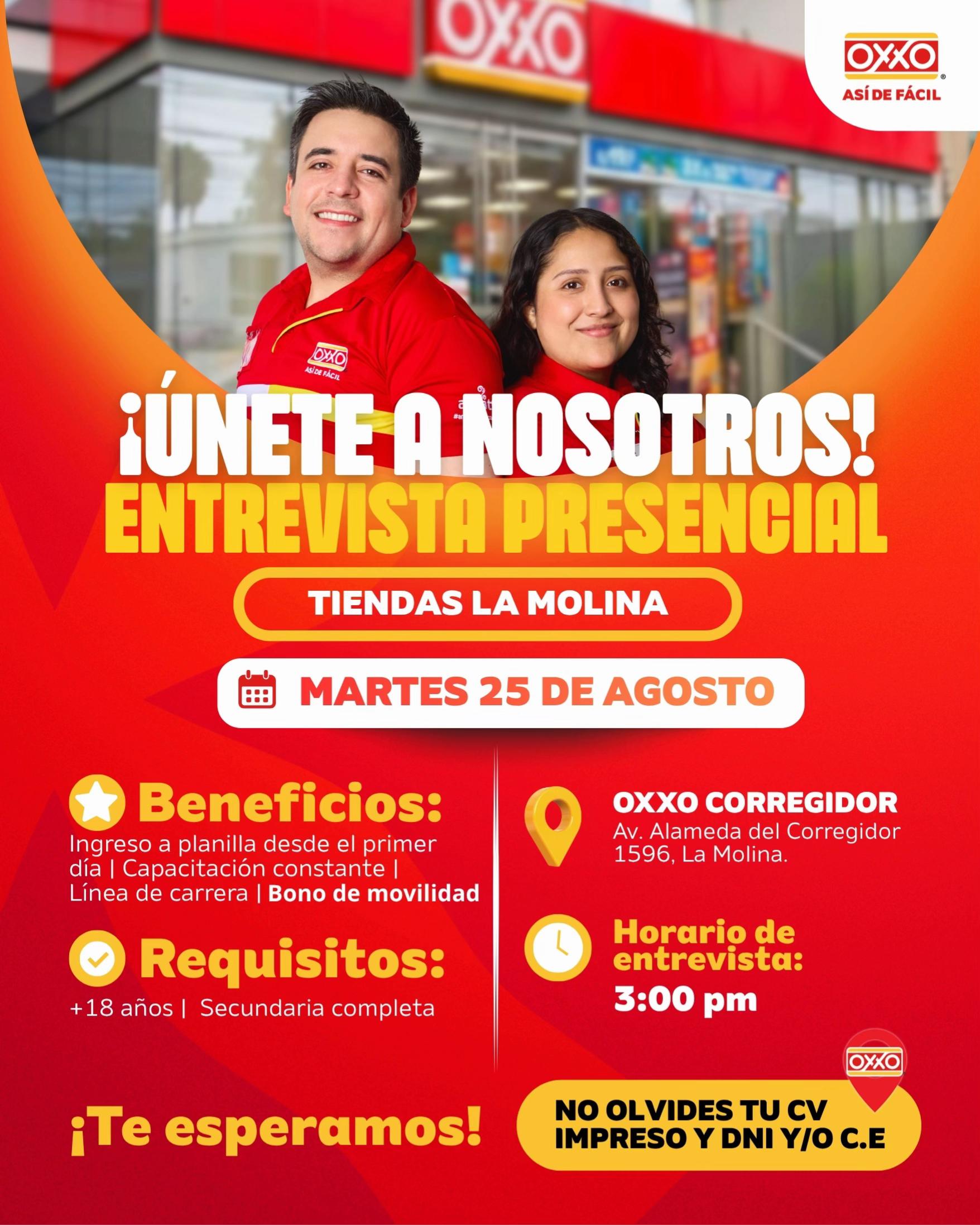@Trabaja en OXXO Per&uacute;
