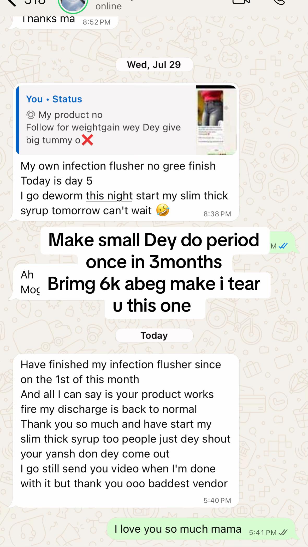 @Weightgain in Lagos