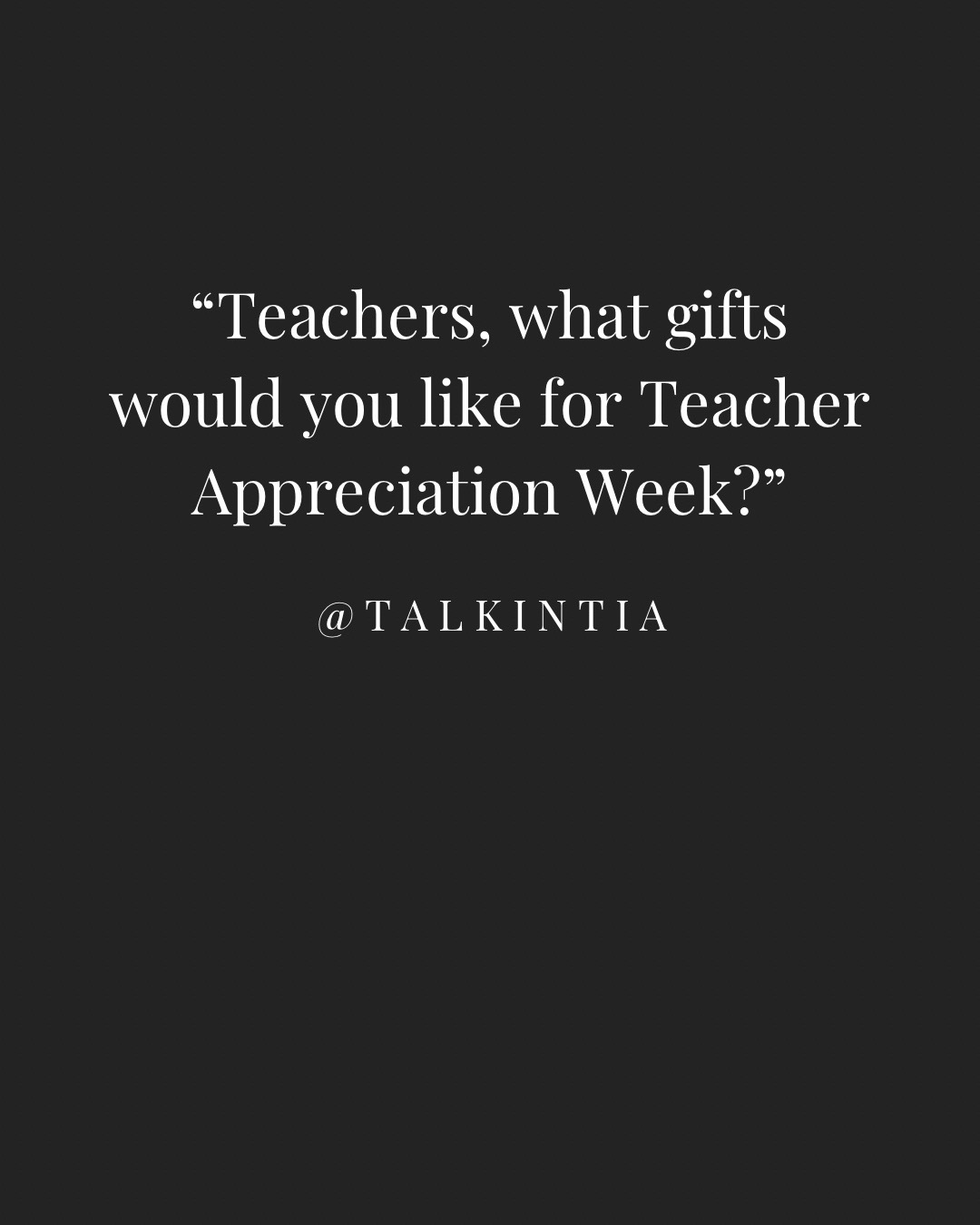 @Talkin Tia