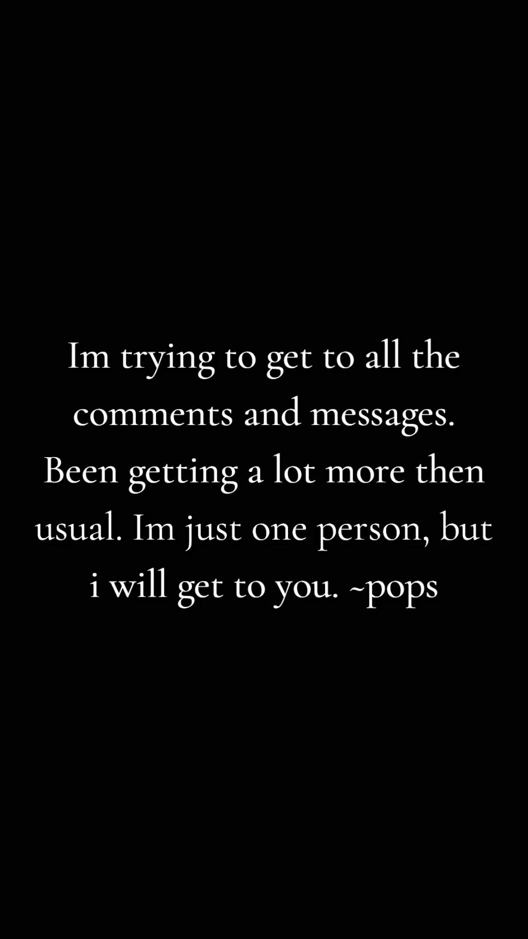 @Michael "pops" Lee