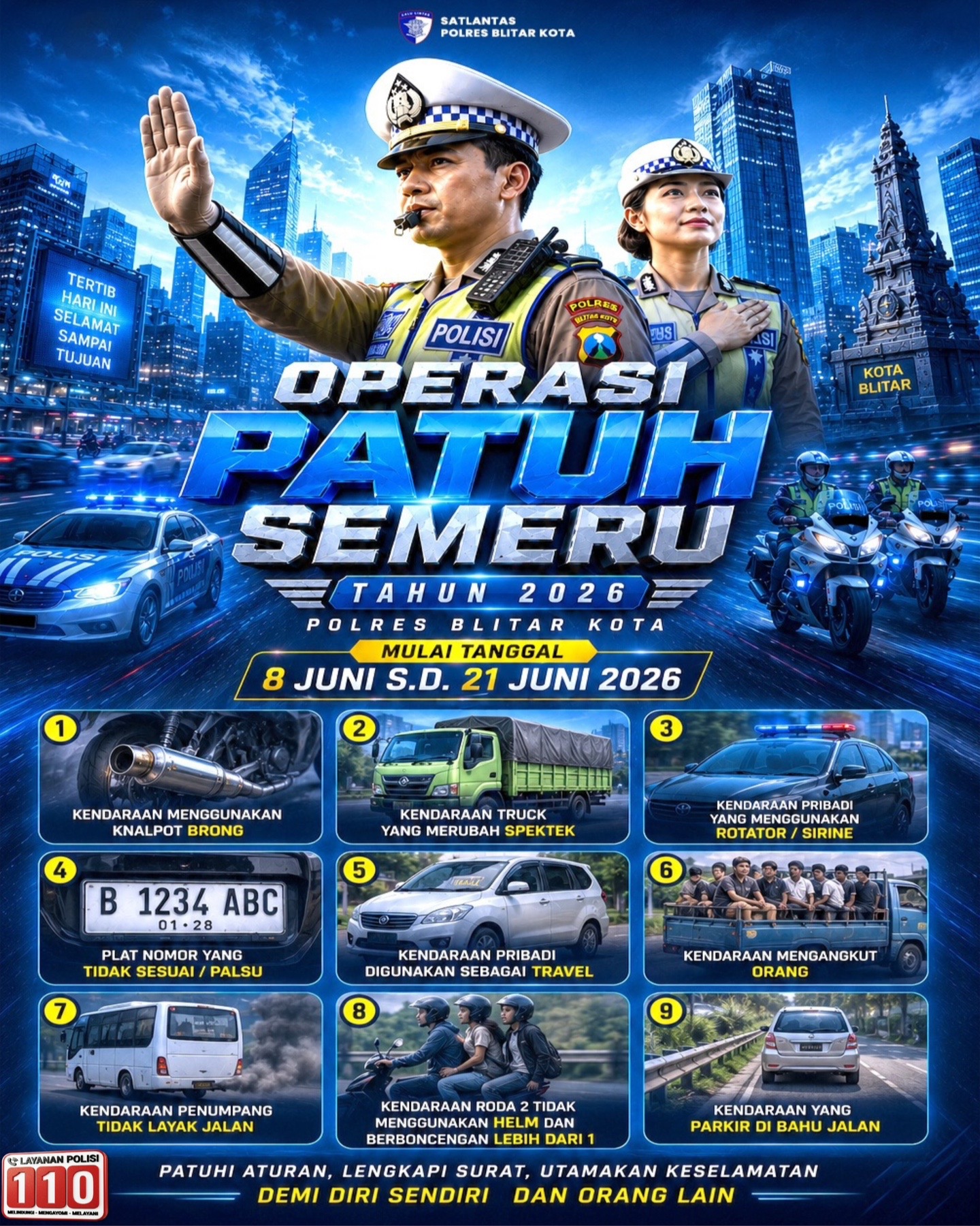 @BLITAR KOTA POLICE OFFICIAL