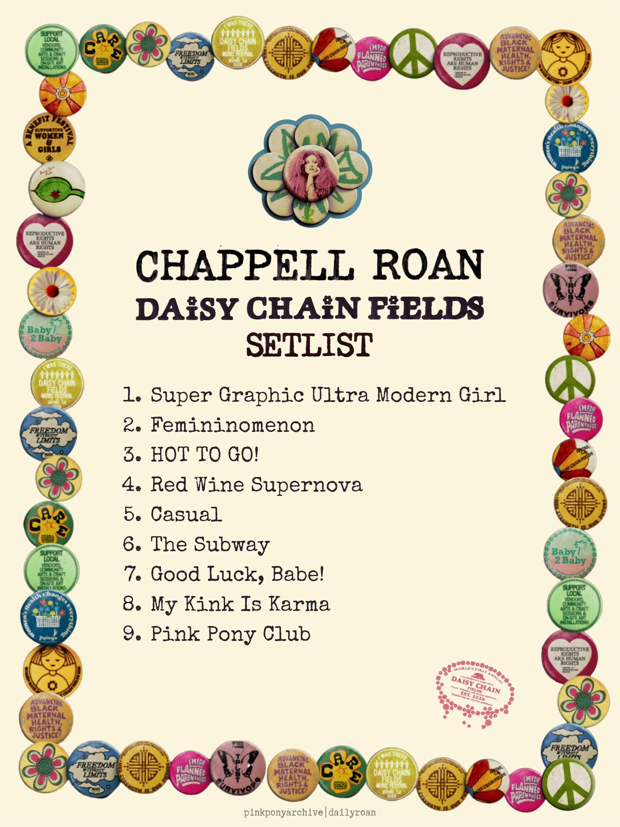 @chappell roan archive 𐚁⊹₊ ⋆