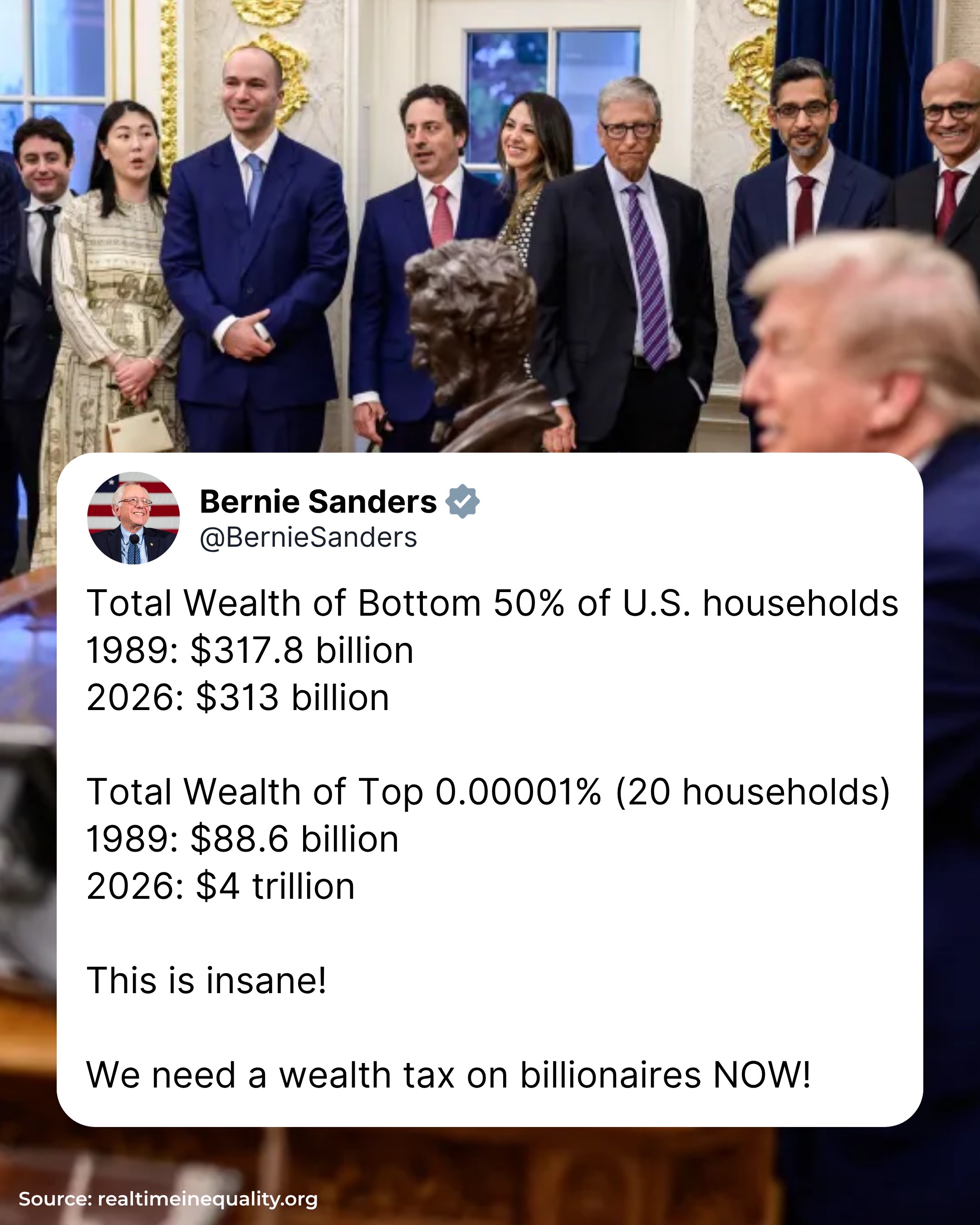 @Bernie Sanders