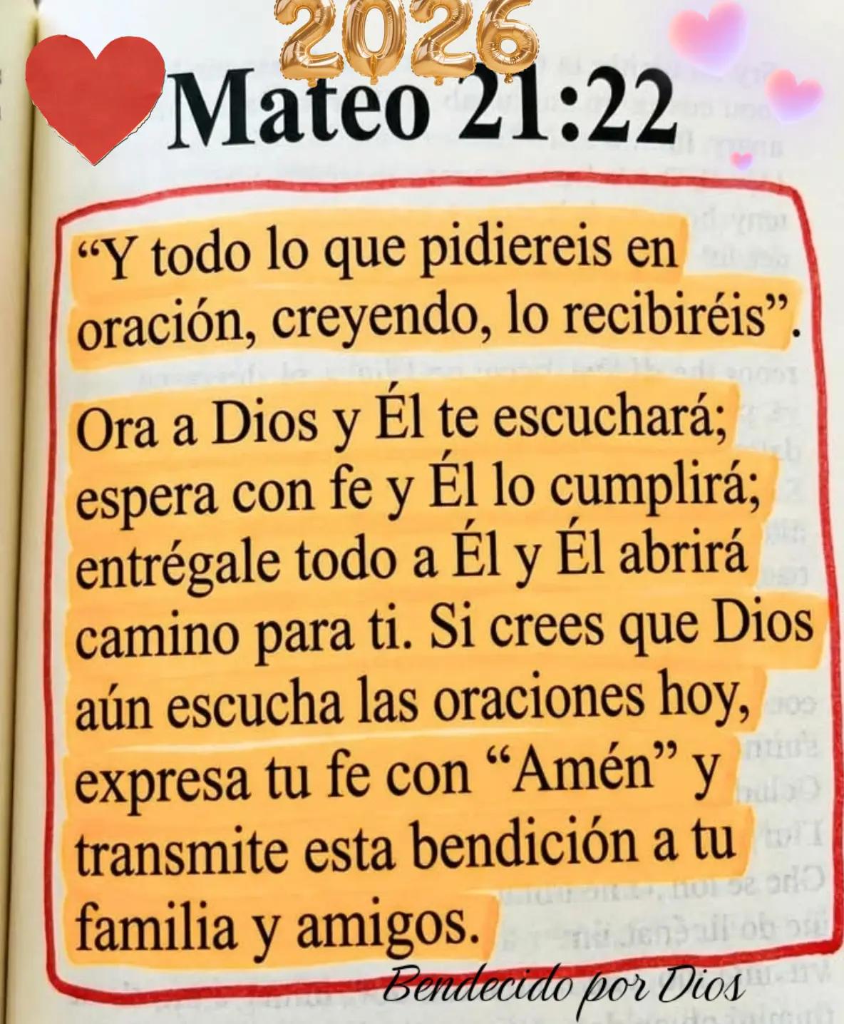 @Bendecido por Dios