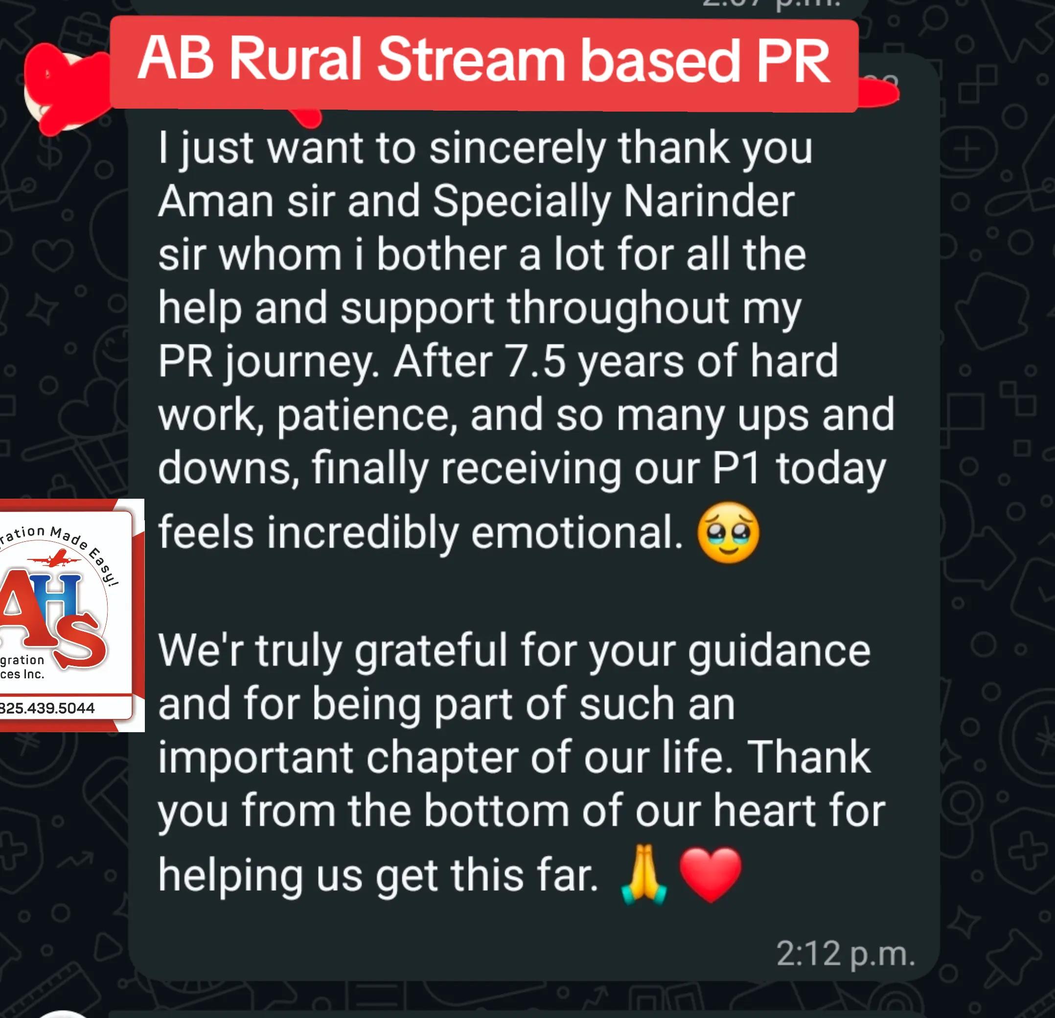 @Aman Sharma RCIC