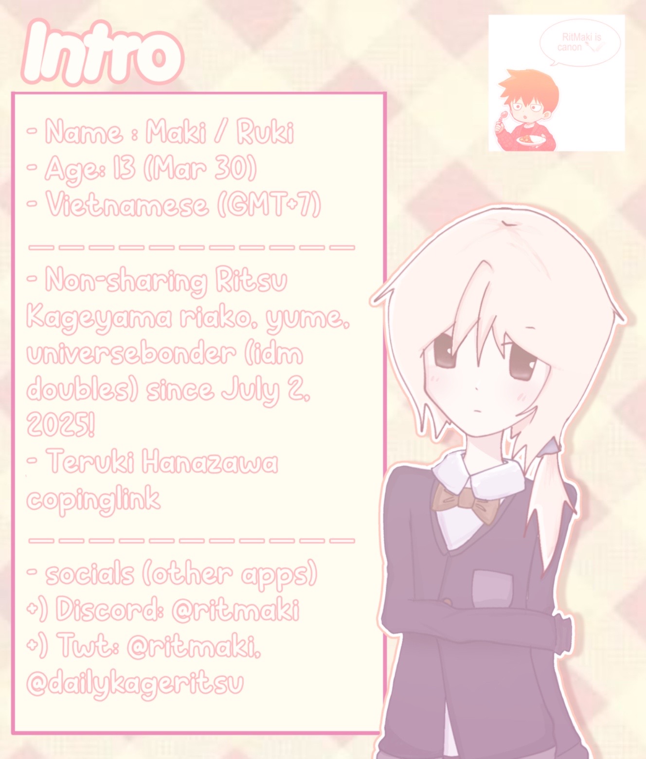 @ꪑaki ꫂ᭪݁ 𝑅itsu’s ᥫ᭡