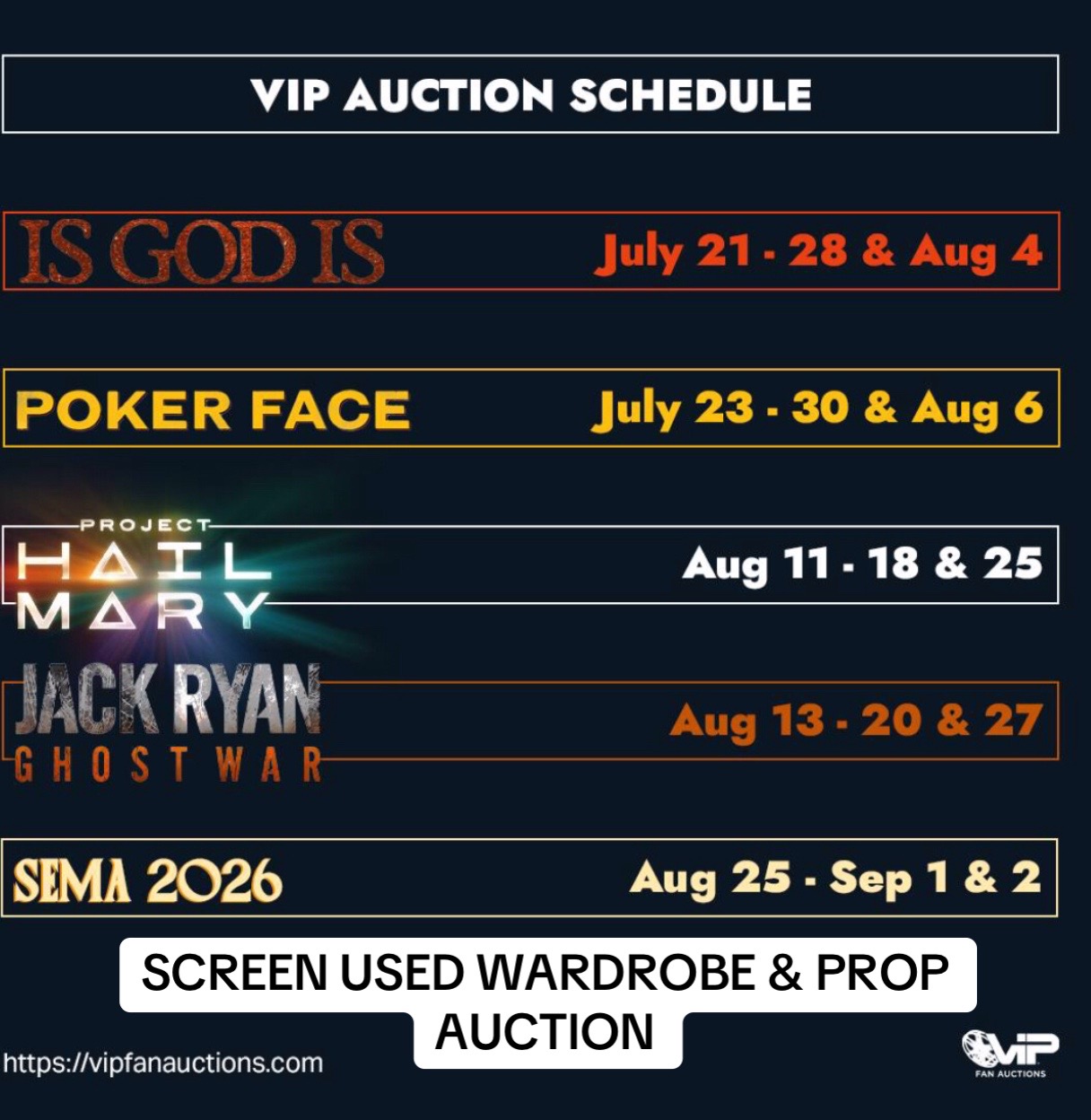 @VIP Fan Auctions