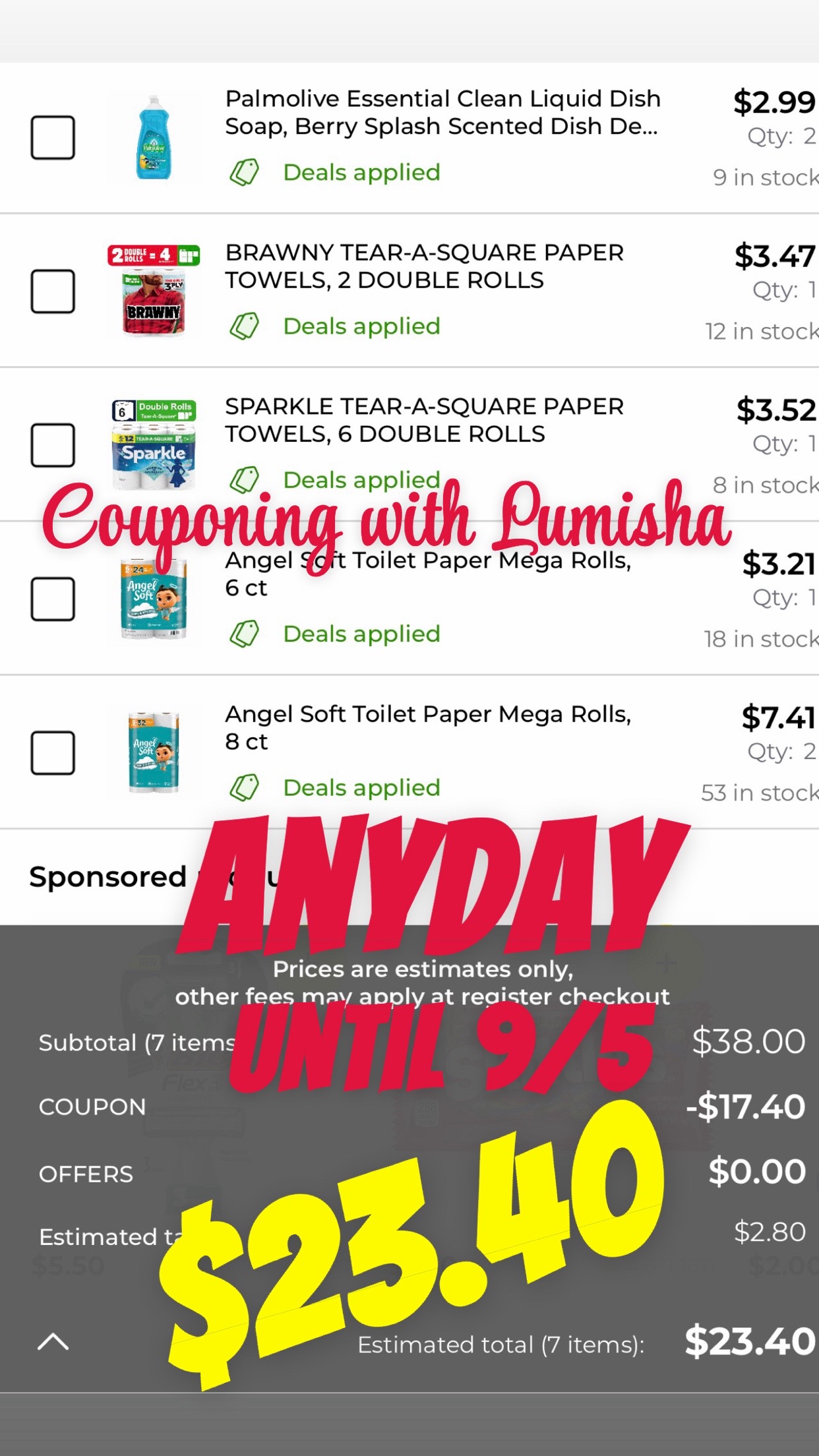 @Couponing with Lumisha