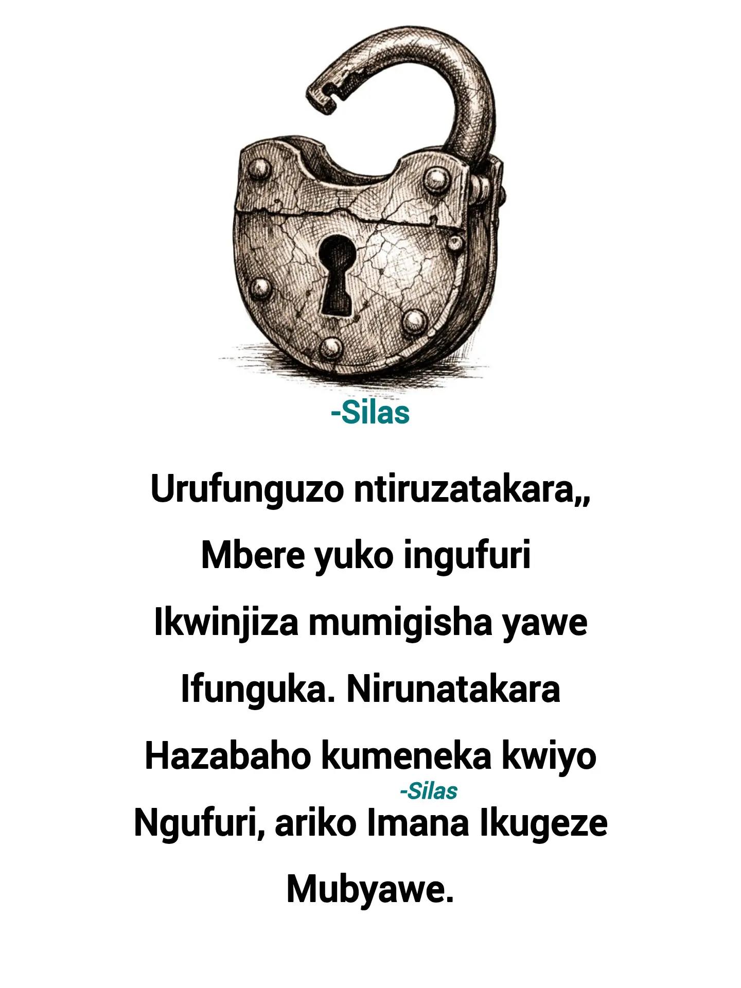@Silas Nizeyimana