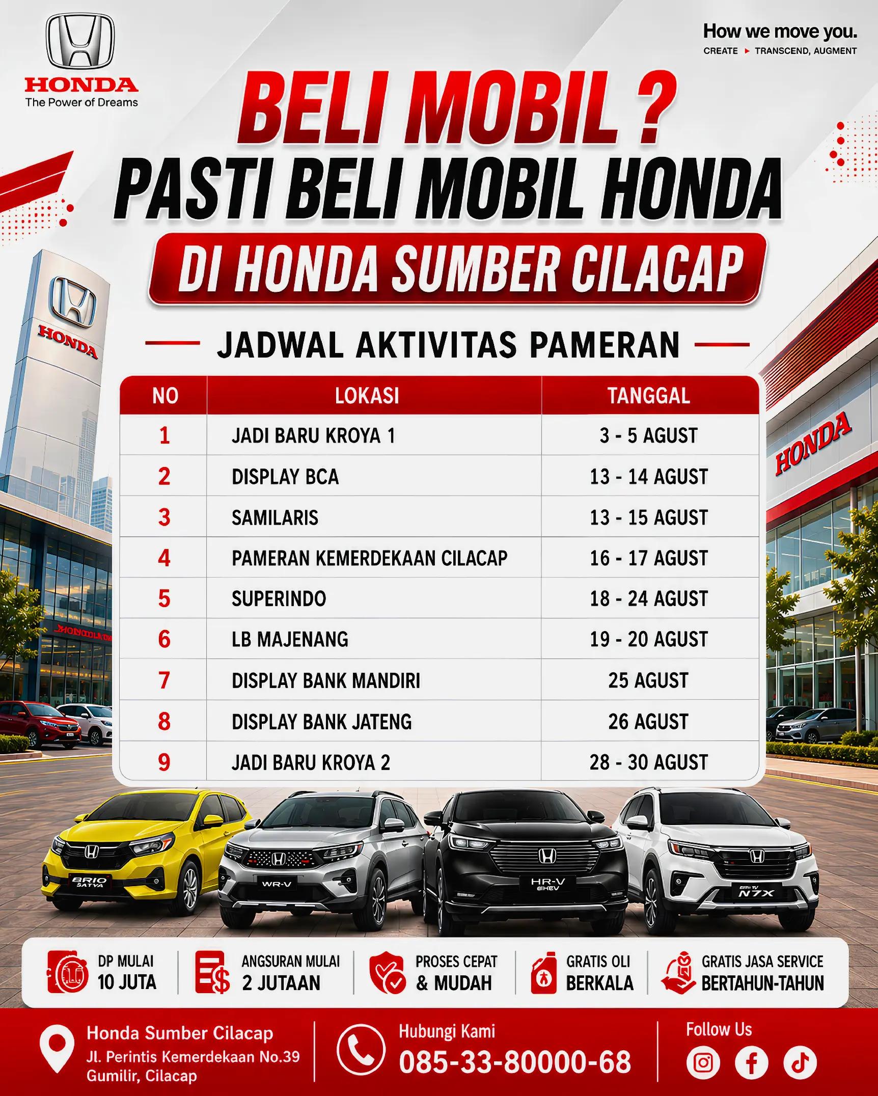 @Honda Sumber Cilacap Pwt