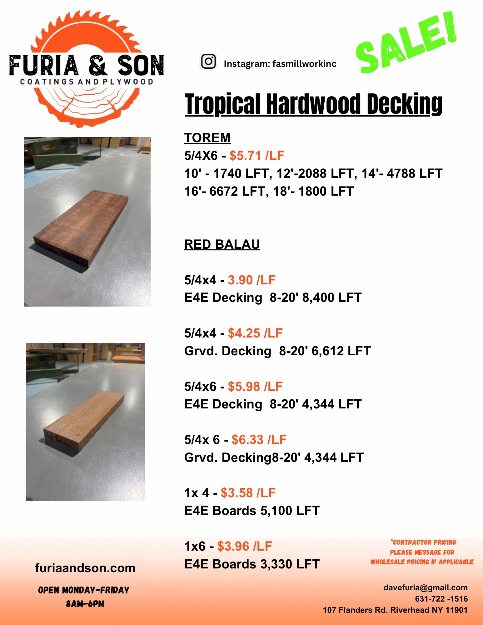 @Furia & Son Coatings/Plywood