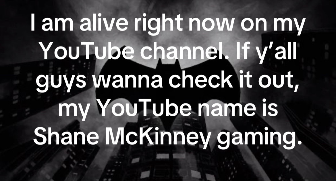 @Shane Mckinney gaming