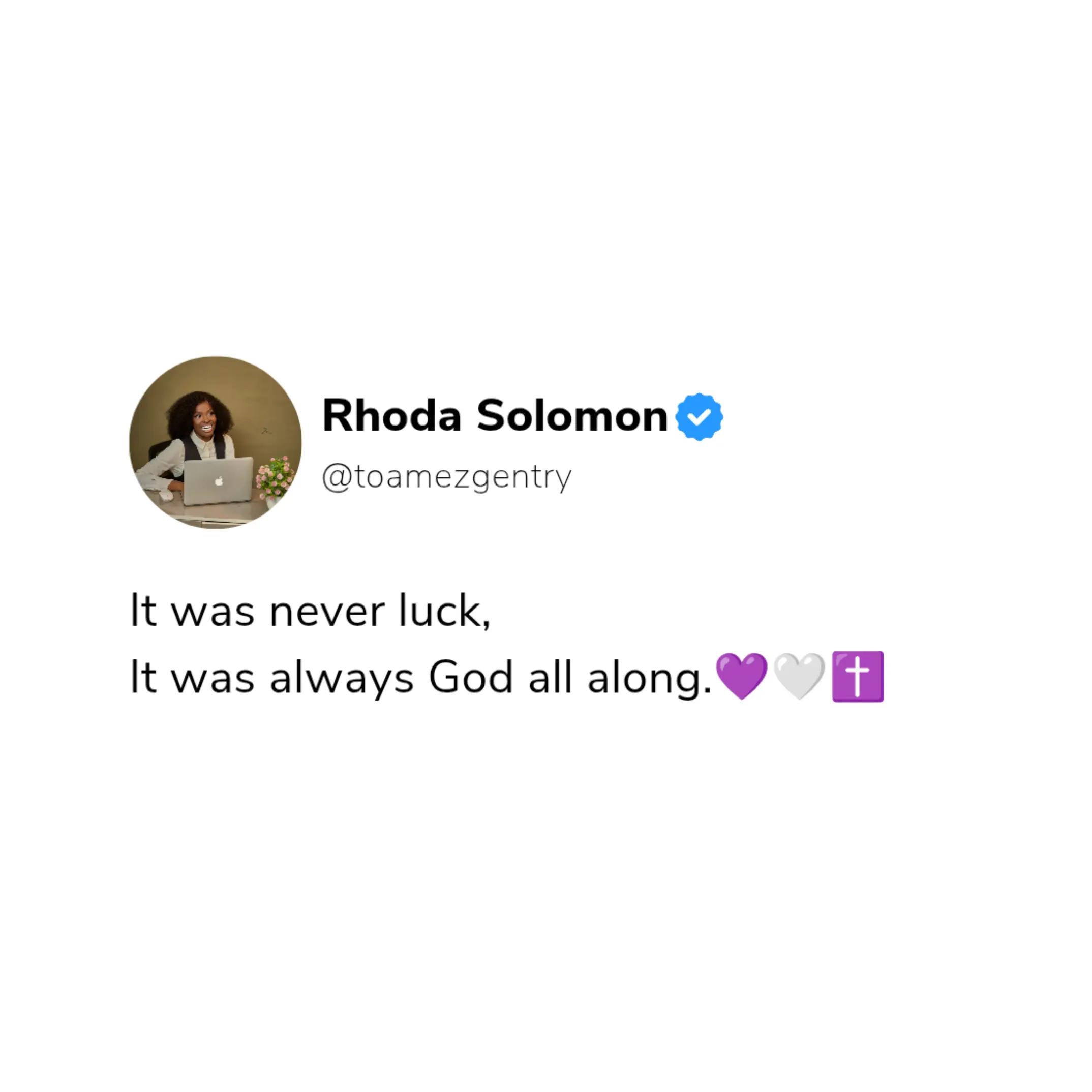 @Rhoda S✝️😇🤎