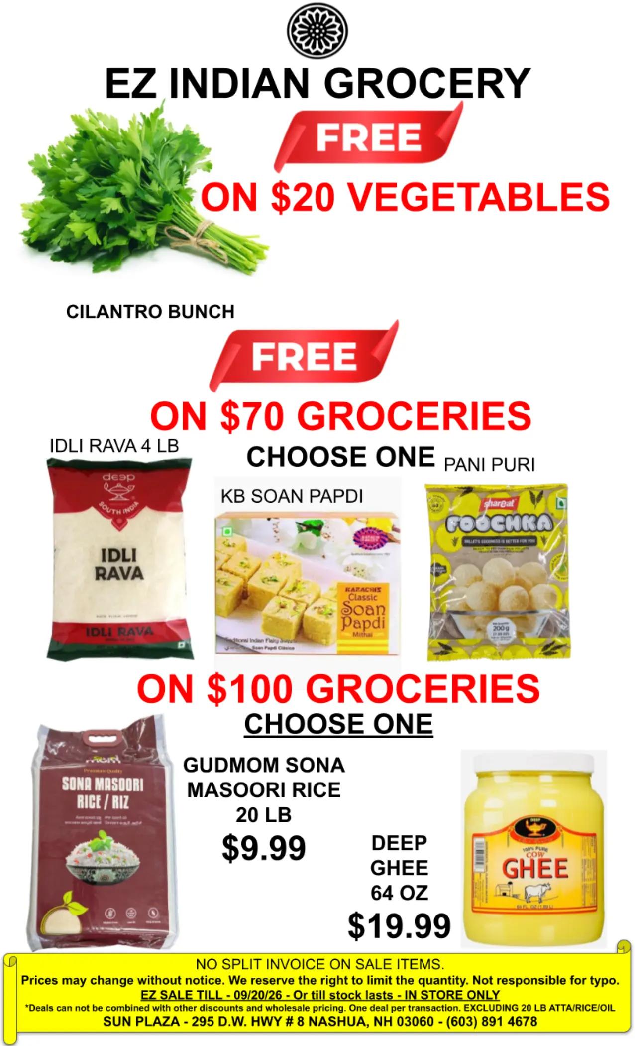 @Ez Indian grocery