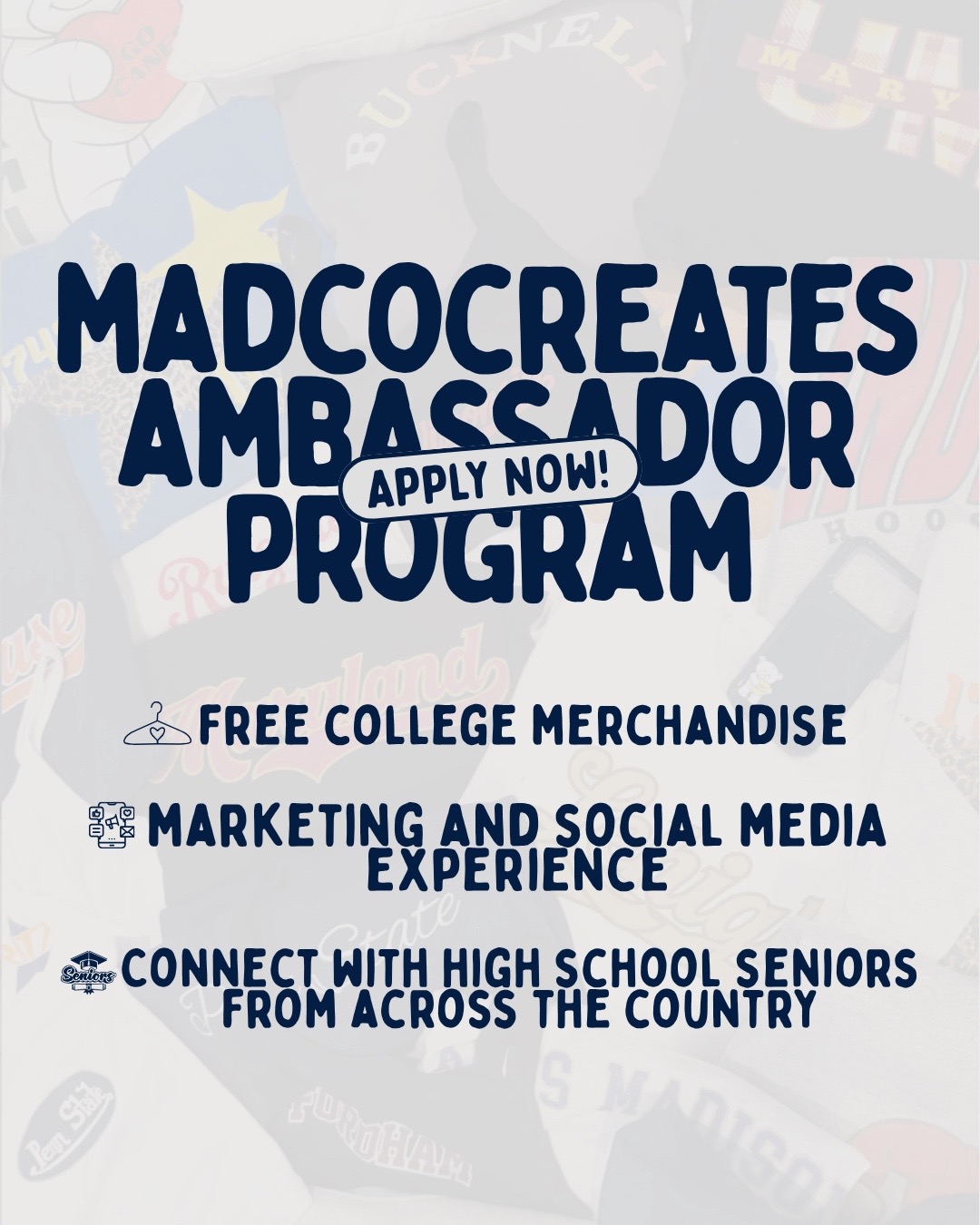 @Custom College Merch