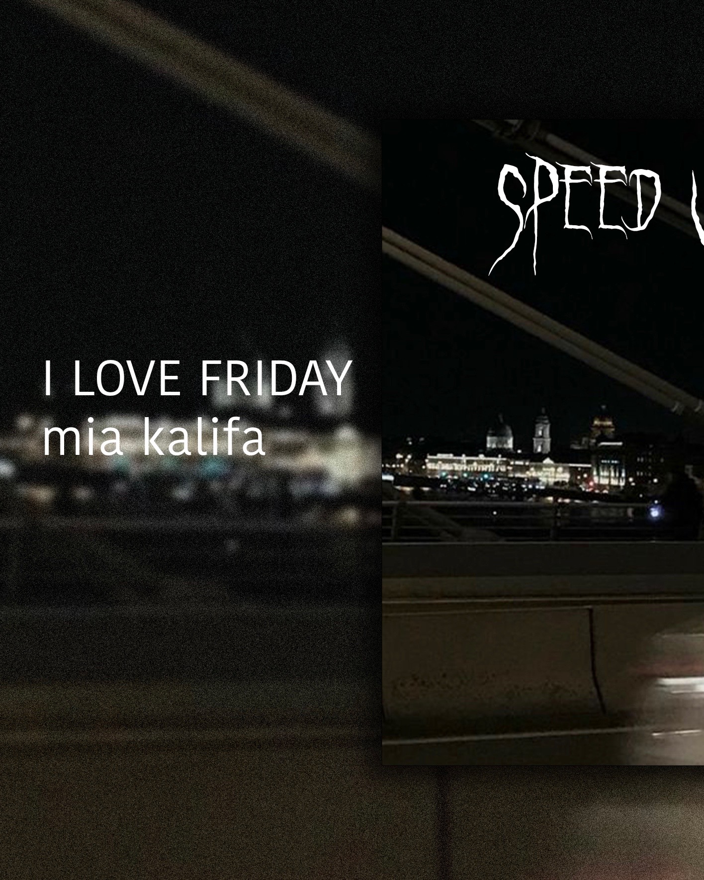 @speed up songs