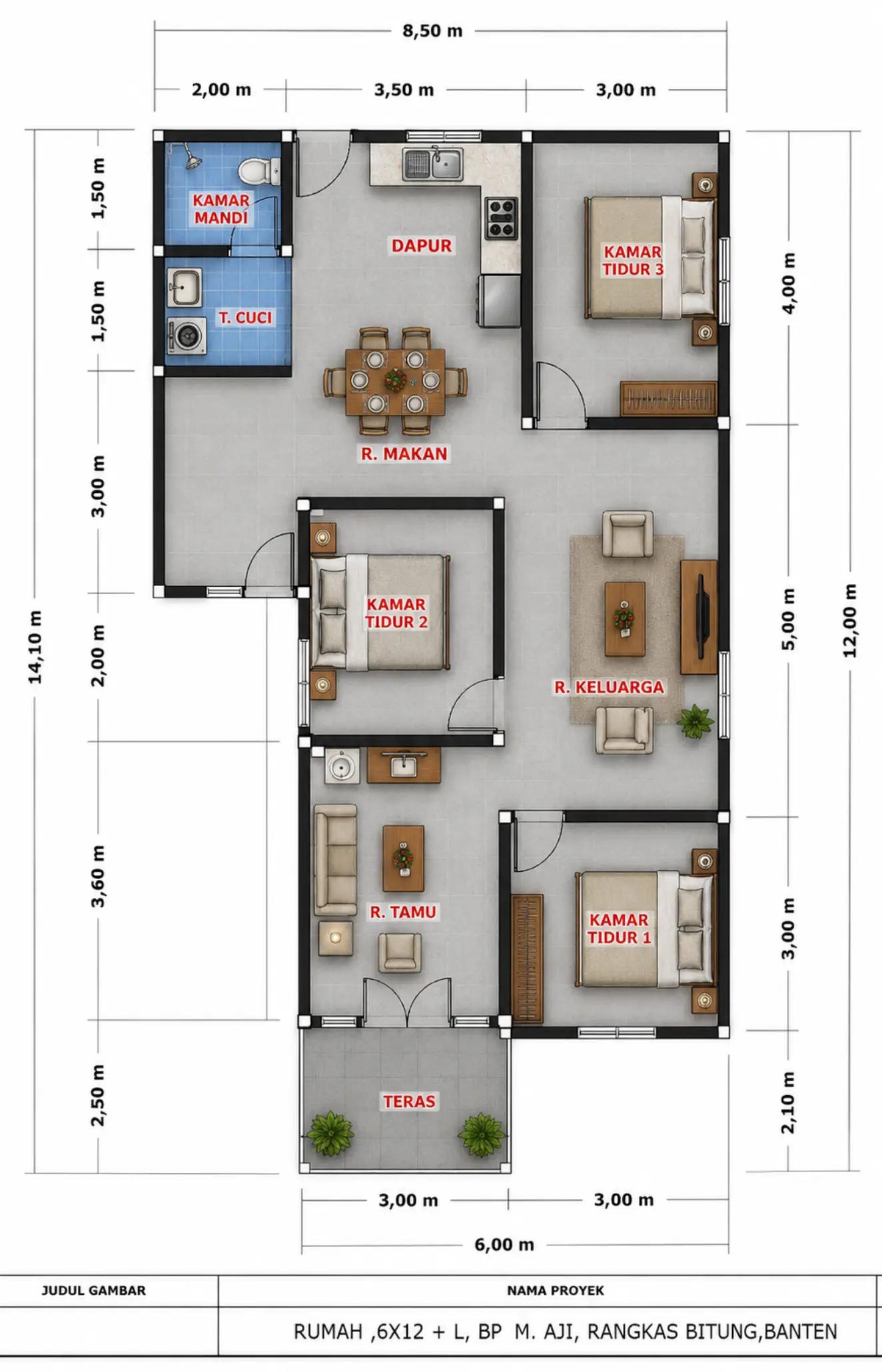 @DESAIN RUMAH LISTANTO ARCH
