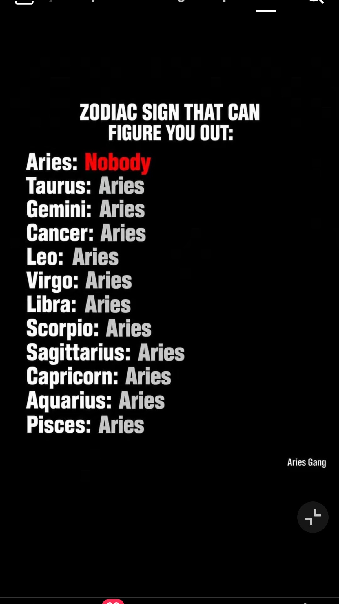 @Thee Sarcastic Aries♈️