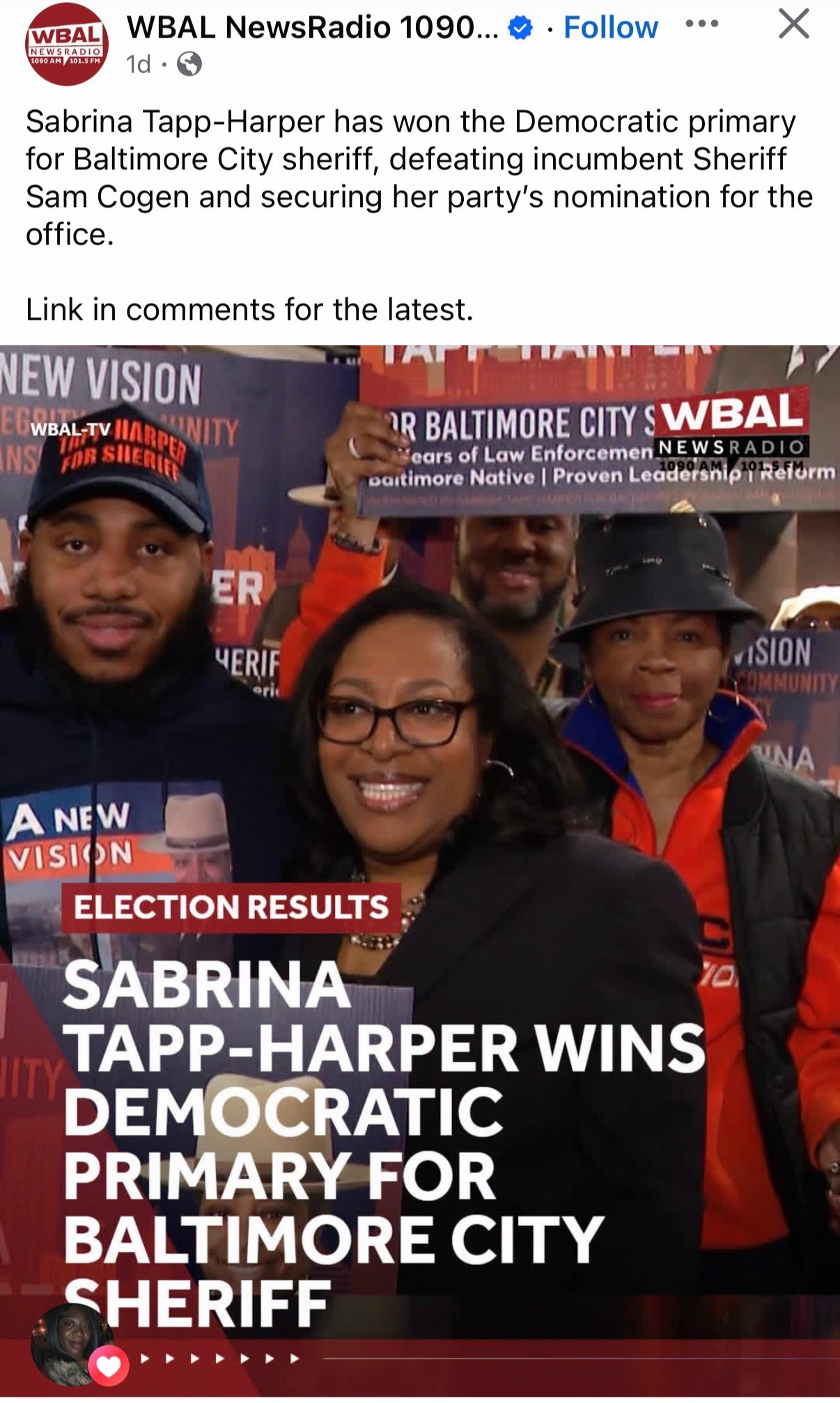 @SabrinaTappHarperforSheriff