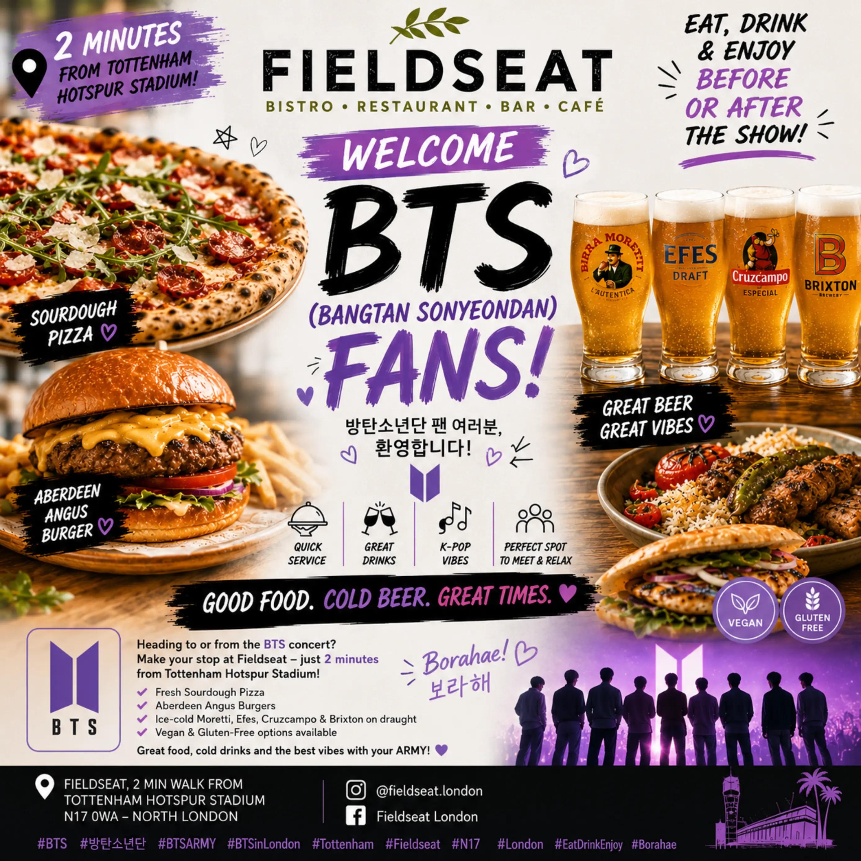 @Fieldseat, Bistro-Restaurant