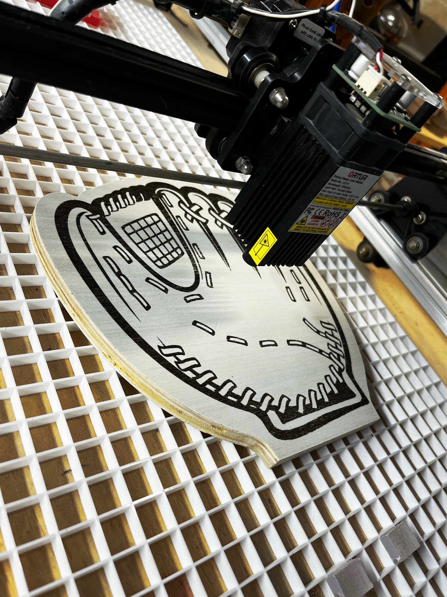 @Hot Point Laser Art