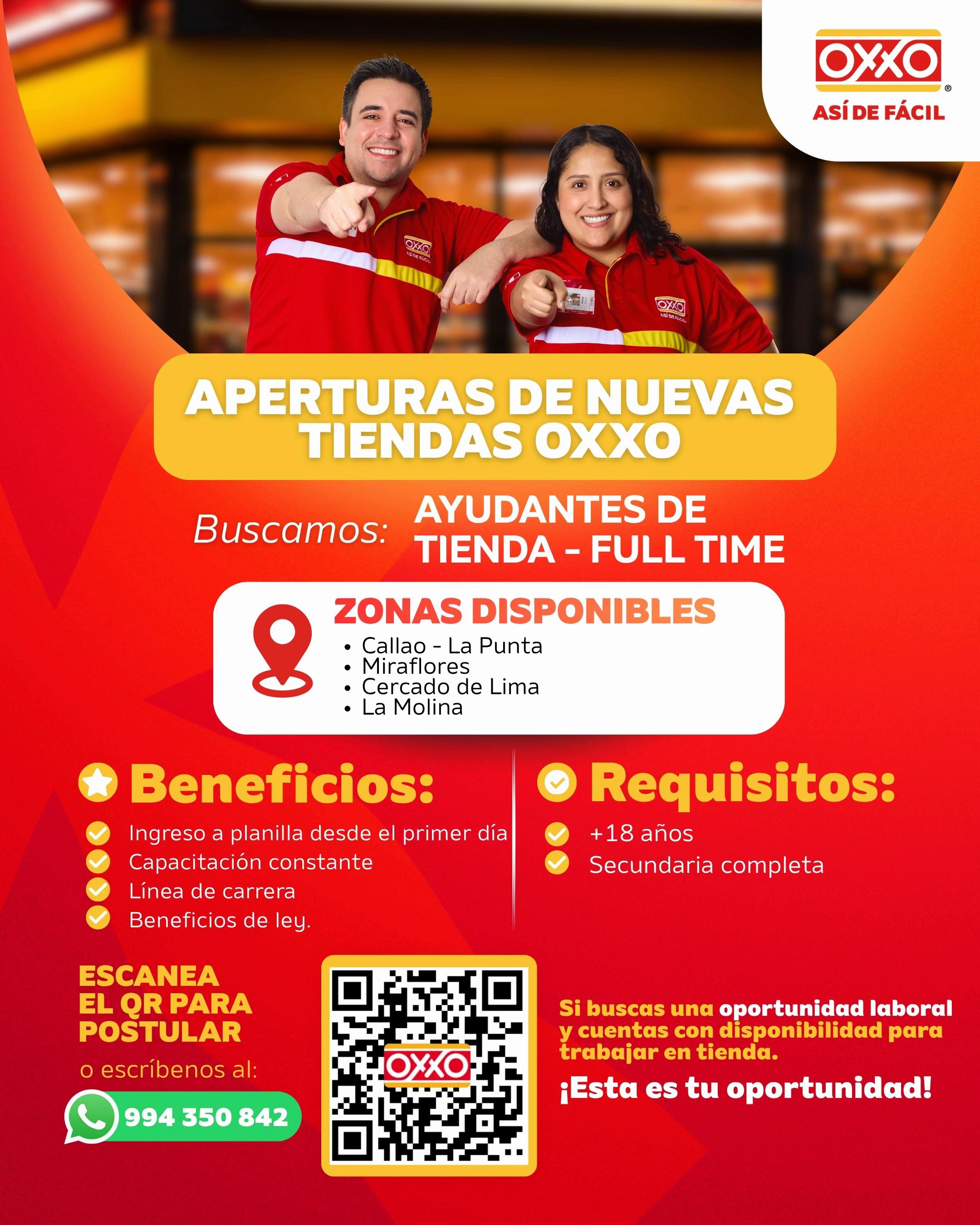 @Trabaja en OXXO Perú