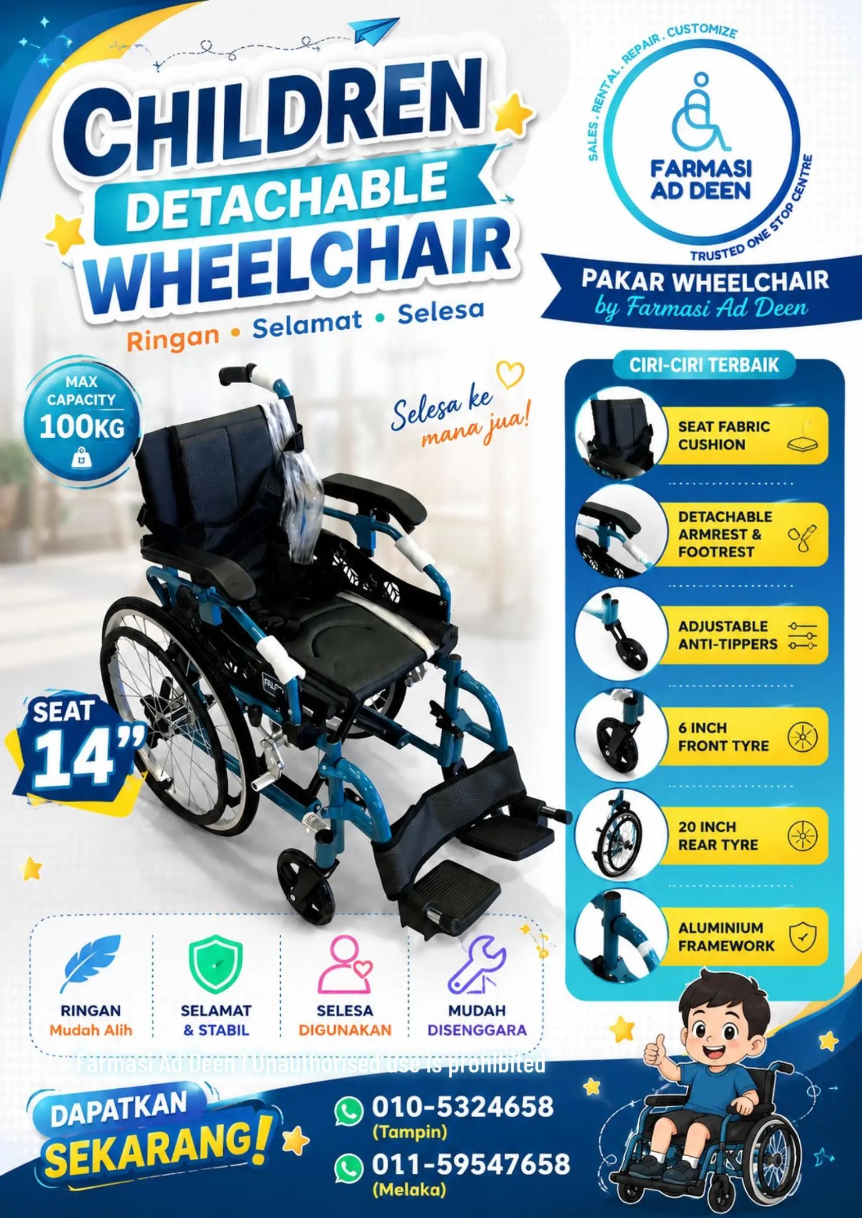 @Pakar Wheelchair @ Ad Deen