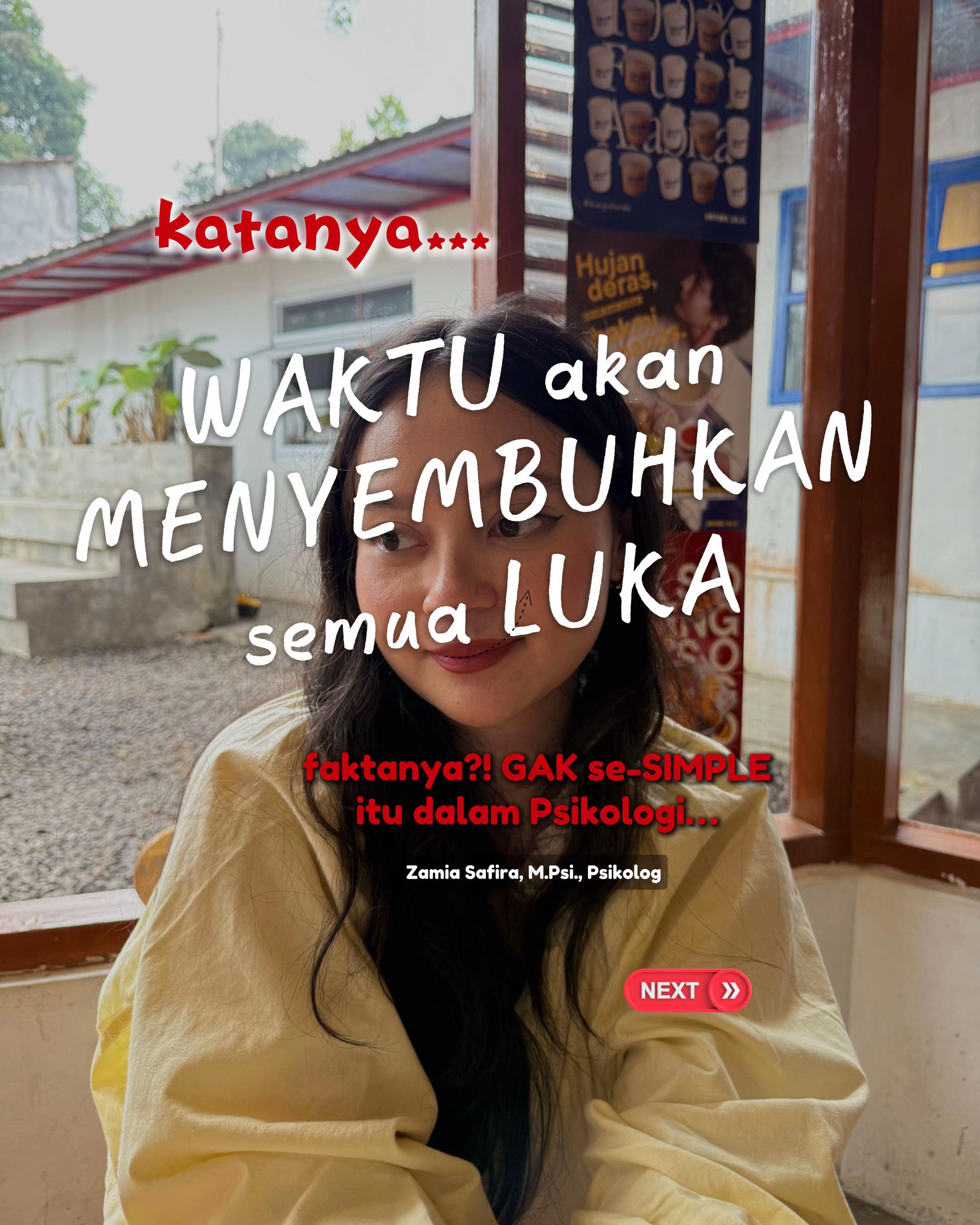 @Zamia Safira | Psikolog Klinis
