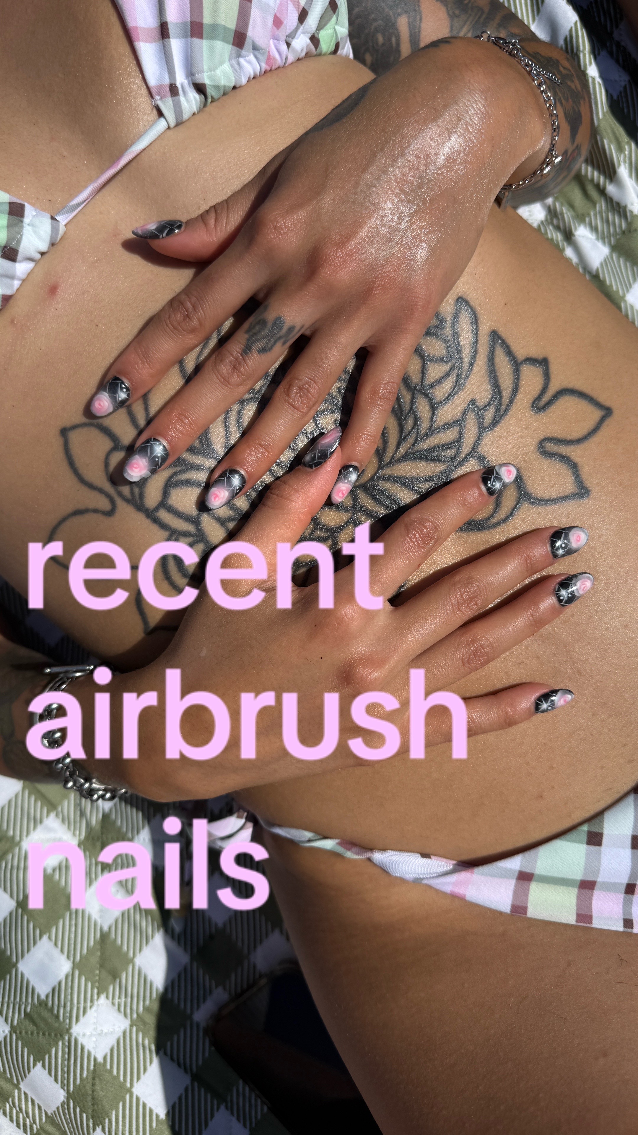 @Geranium Duet Nails