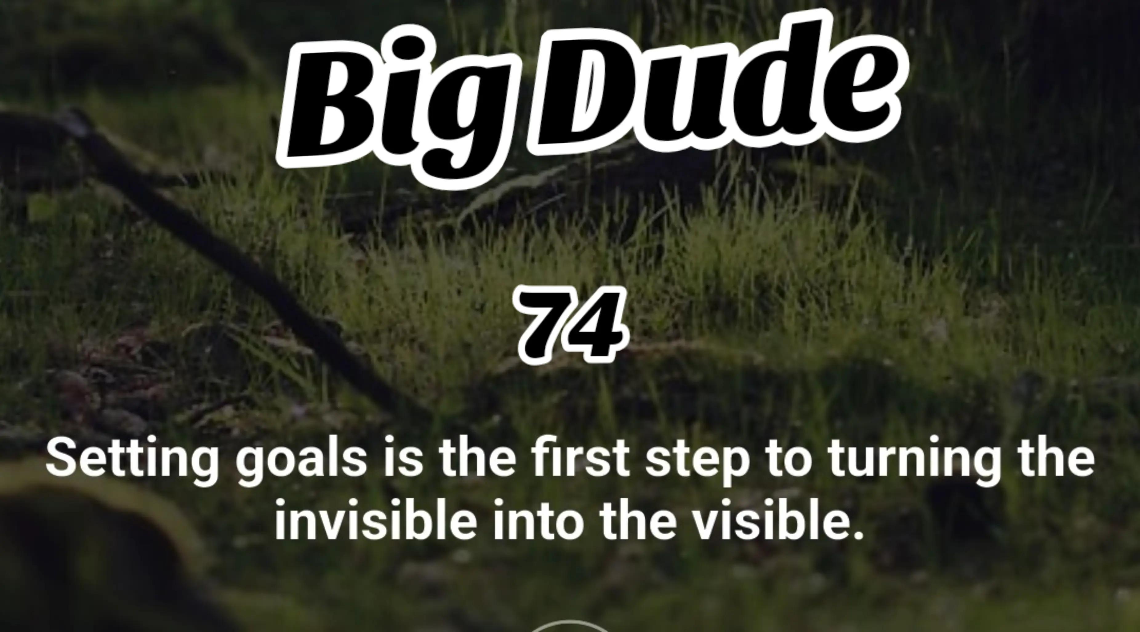@Big Dude