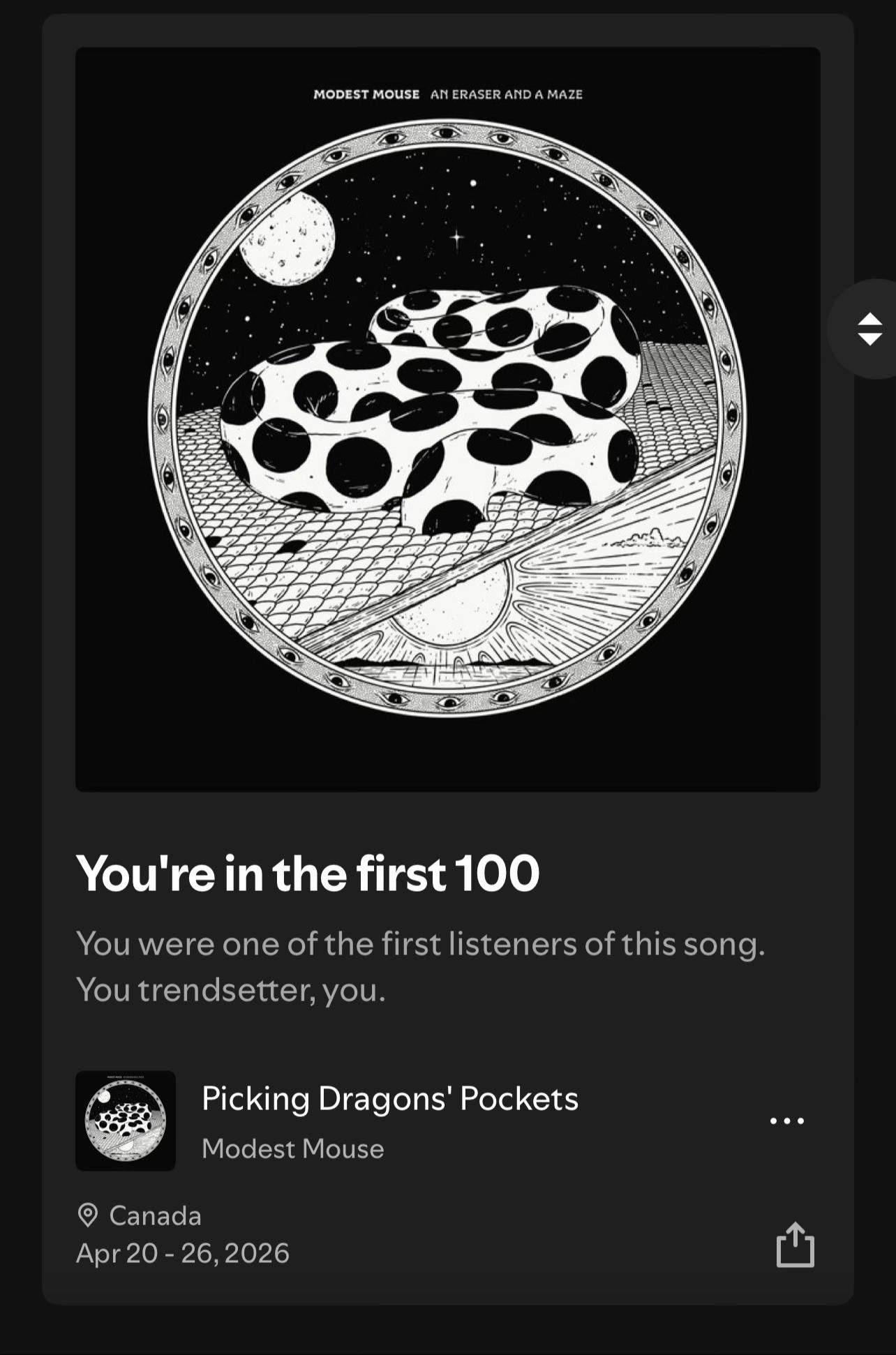 @Modest mouse #1 fan