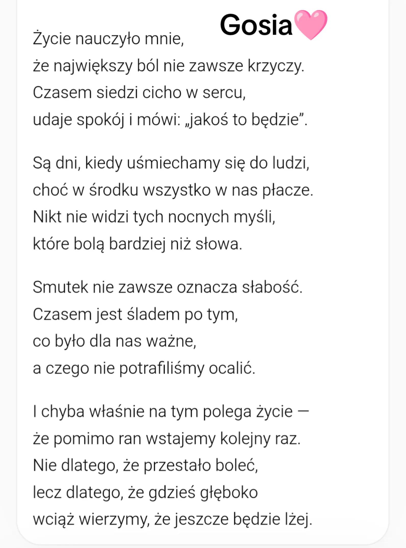 @Gosia 🩷