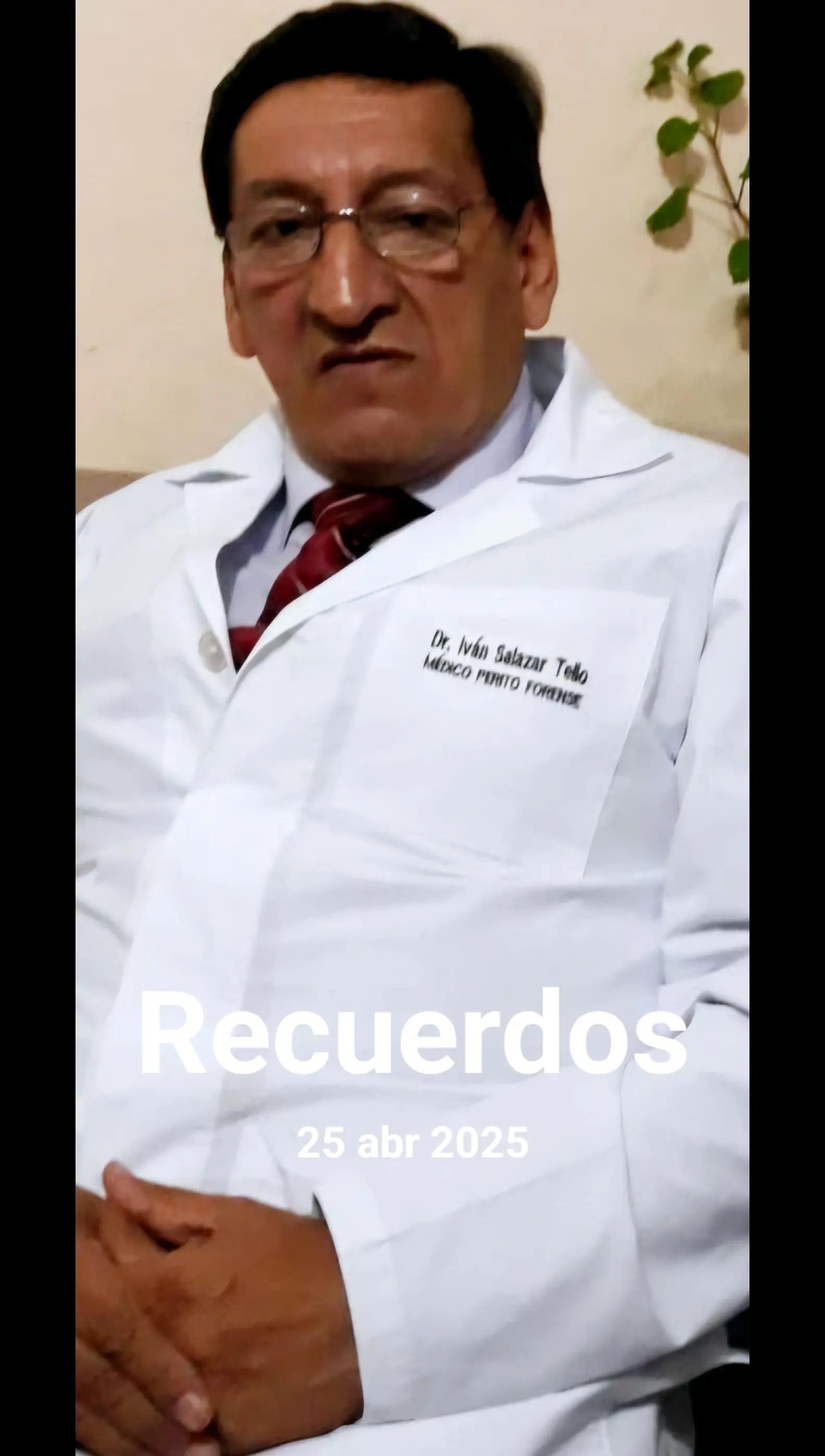 @Dr. Ivan Salazar Tello.