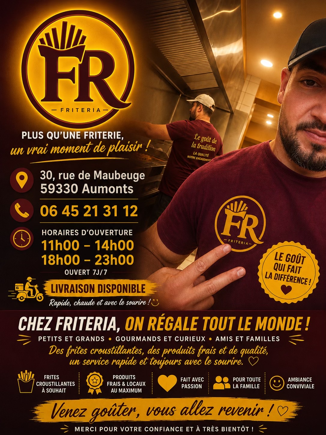 @￼&ensp;la Friteria